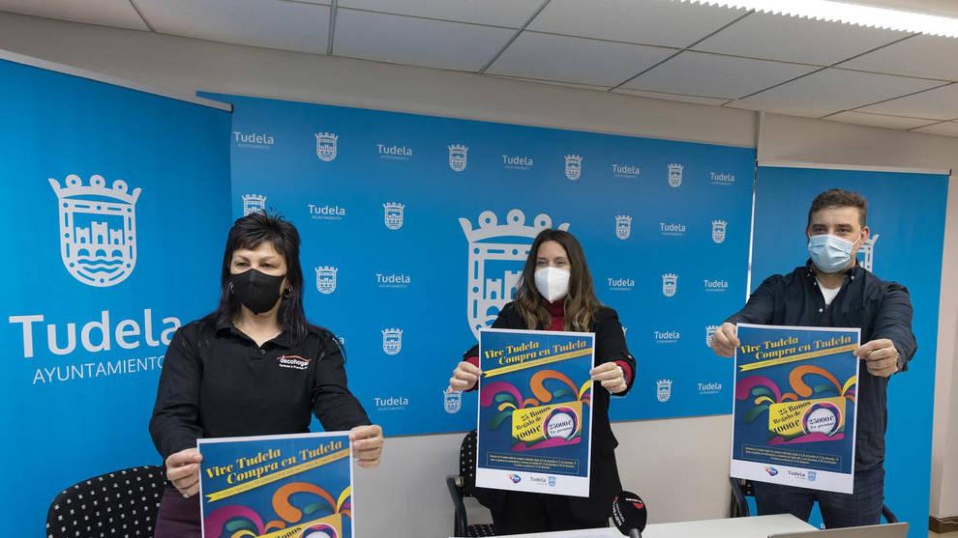 Tudela anuncia nuevas medidas de apoyo a su comercio y hostelería