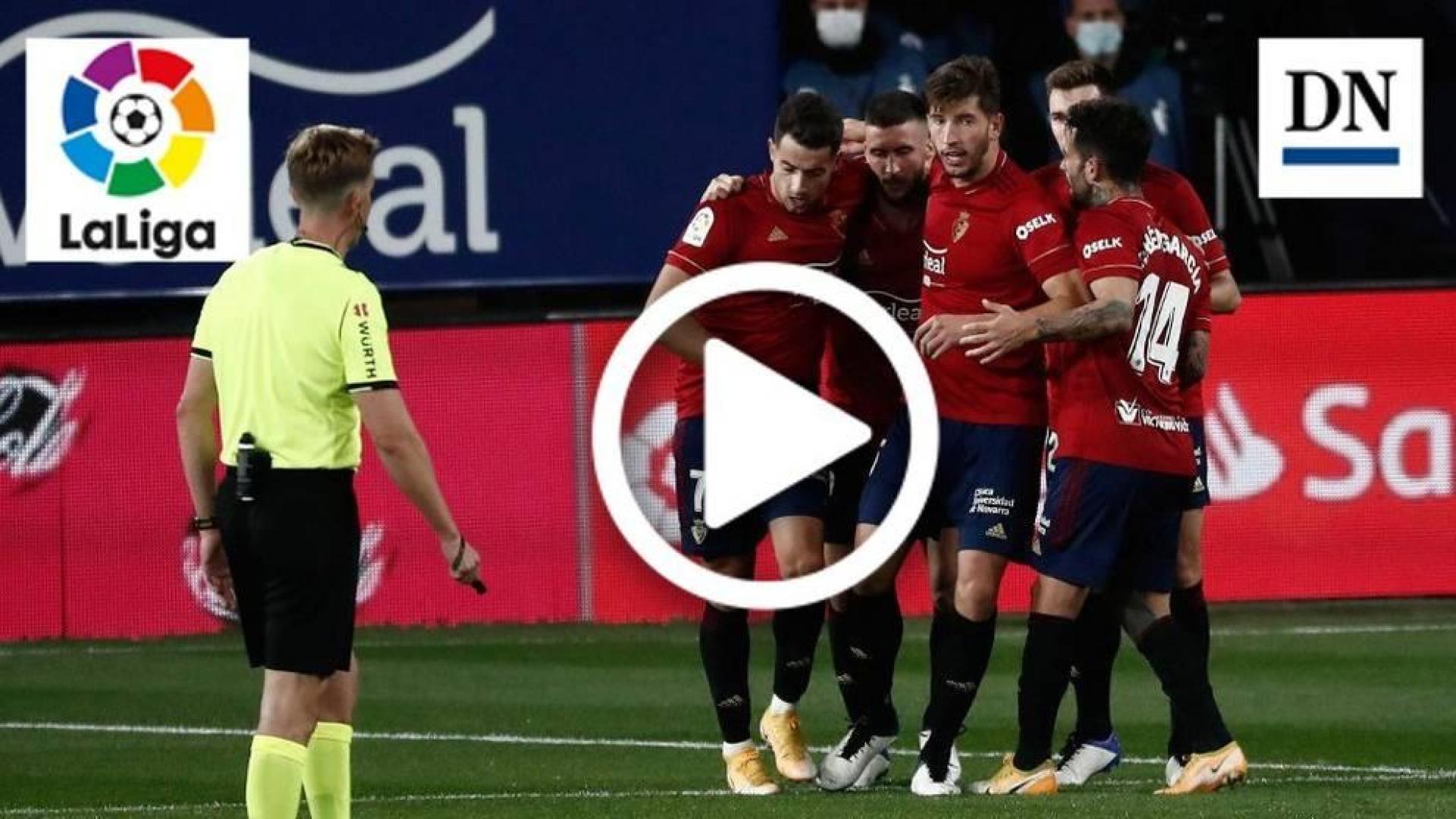Resumen del Osasuna 1-1 Huesca