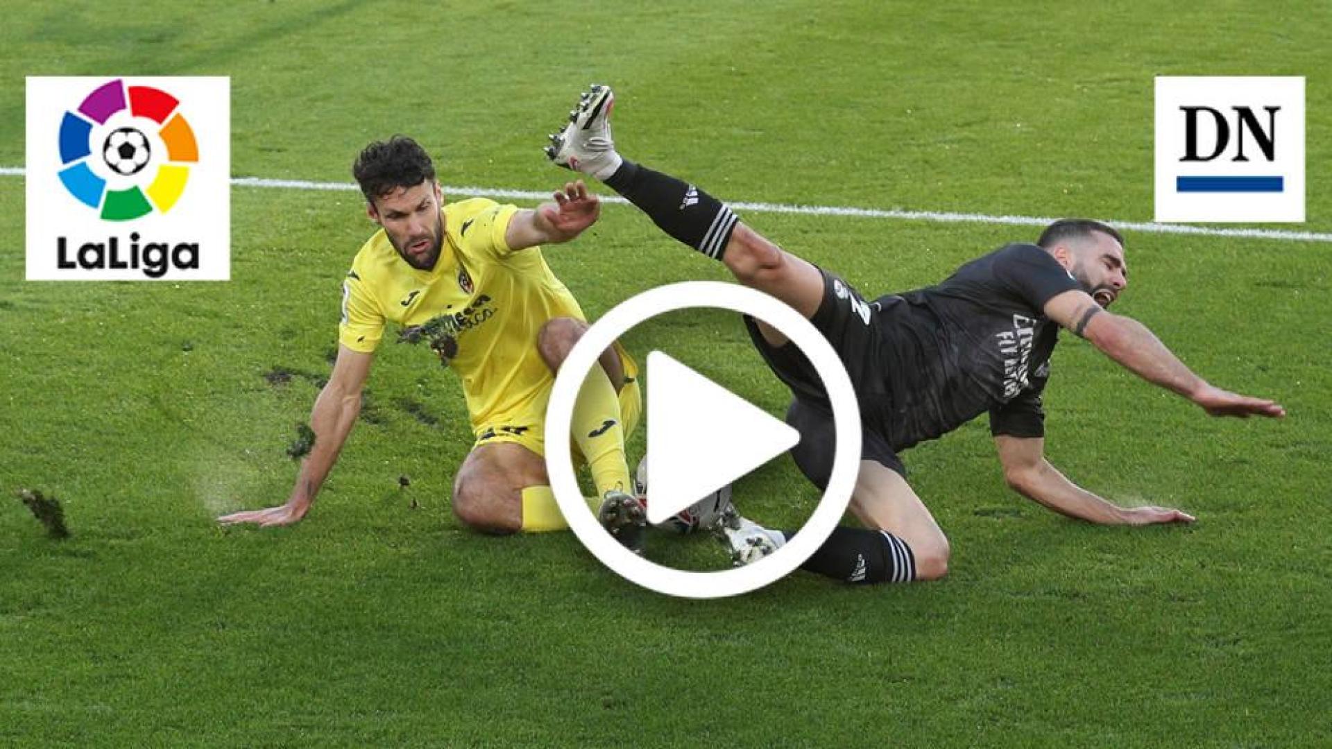 Resumen del Villarreal 1-1 Real Madrid en vídeo
