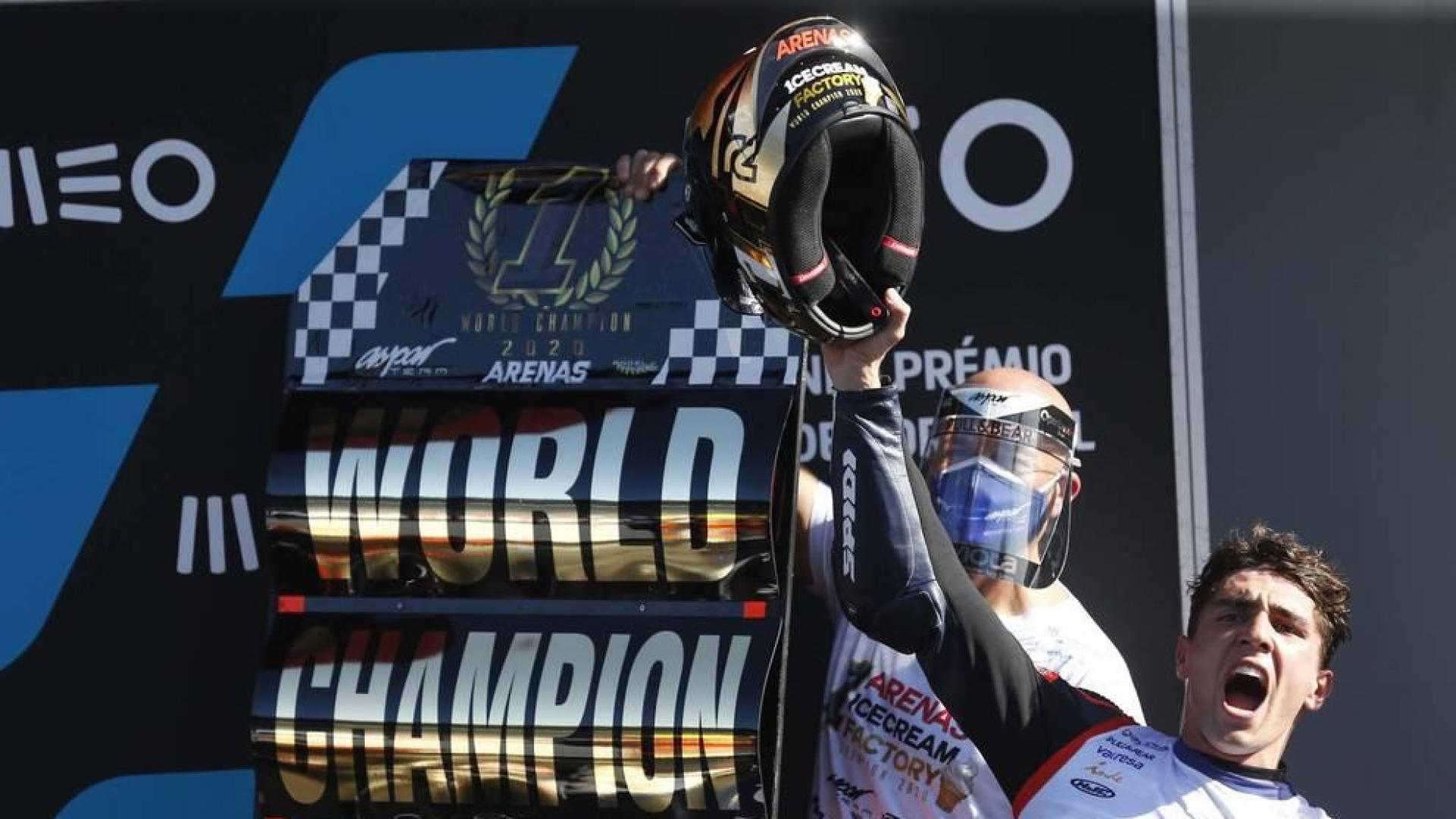 Albert Arenas se proclama campeón del mundo de Moto3