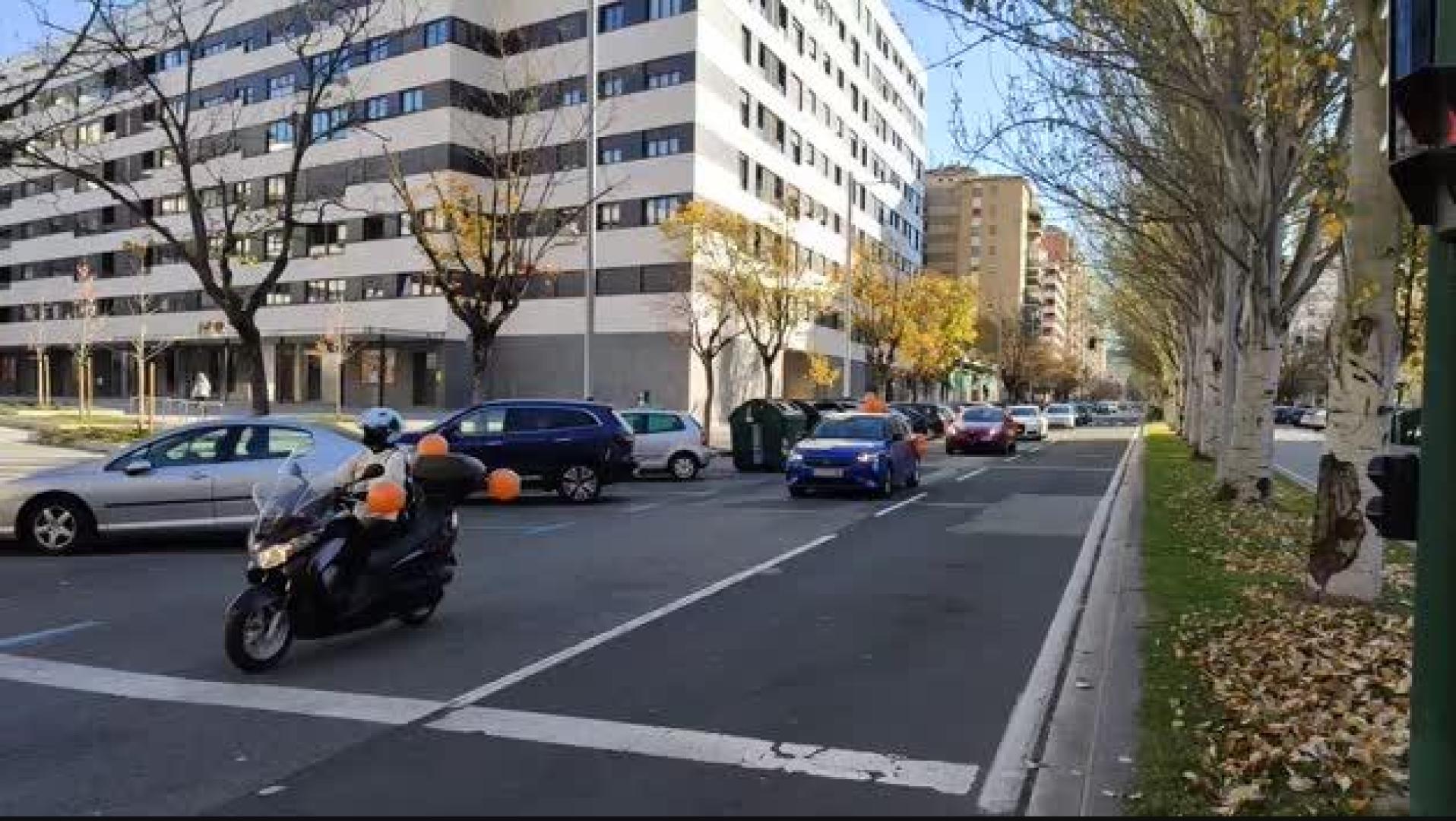 Manifestación en Pamplona en contra de la LOMLOE