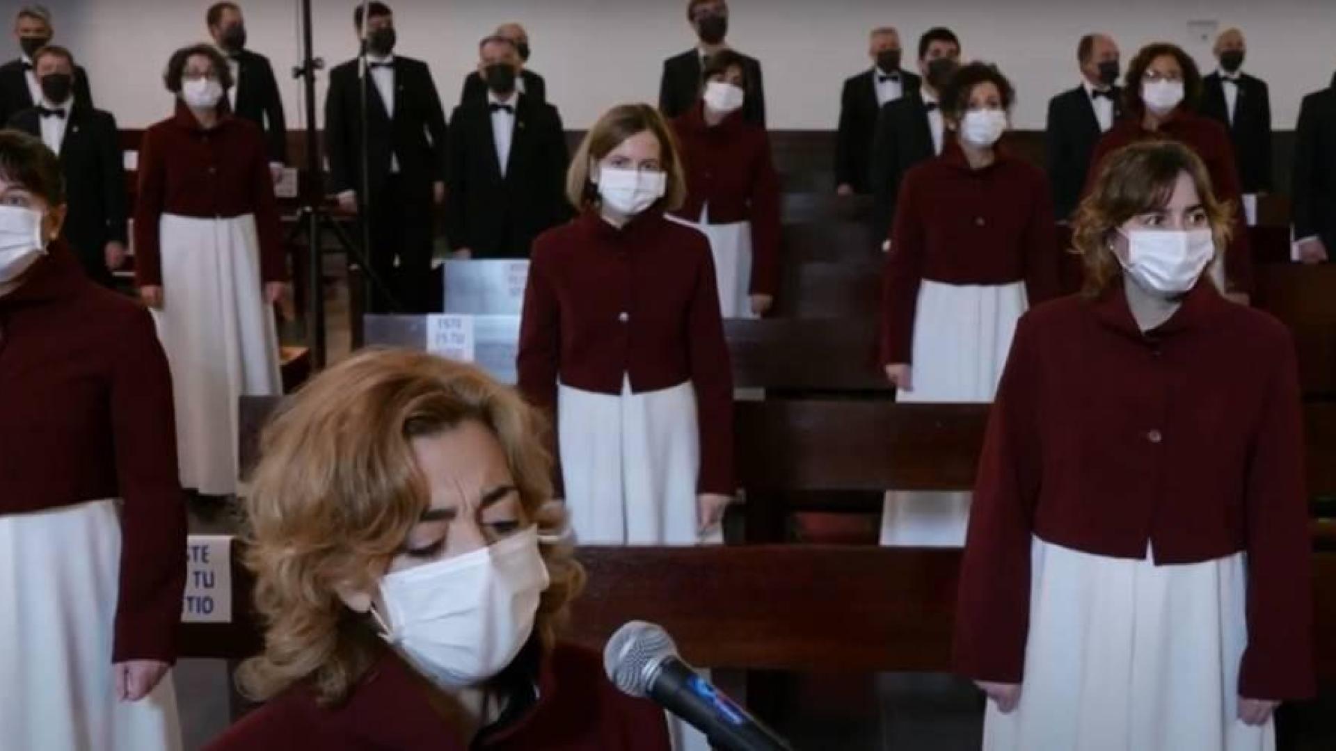 Vídeo homenaje a la música del Orfeón Pamplonés en el día de su patrona