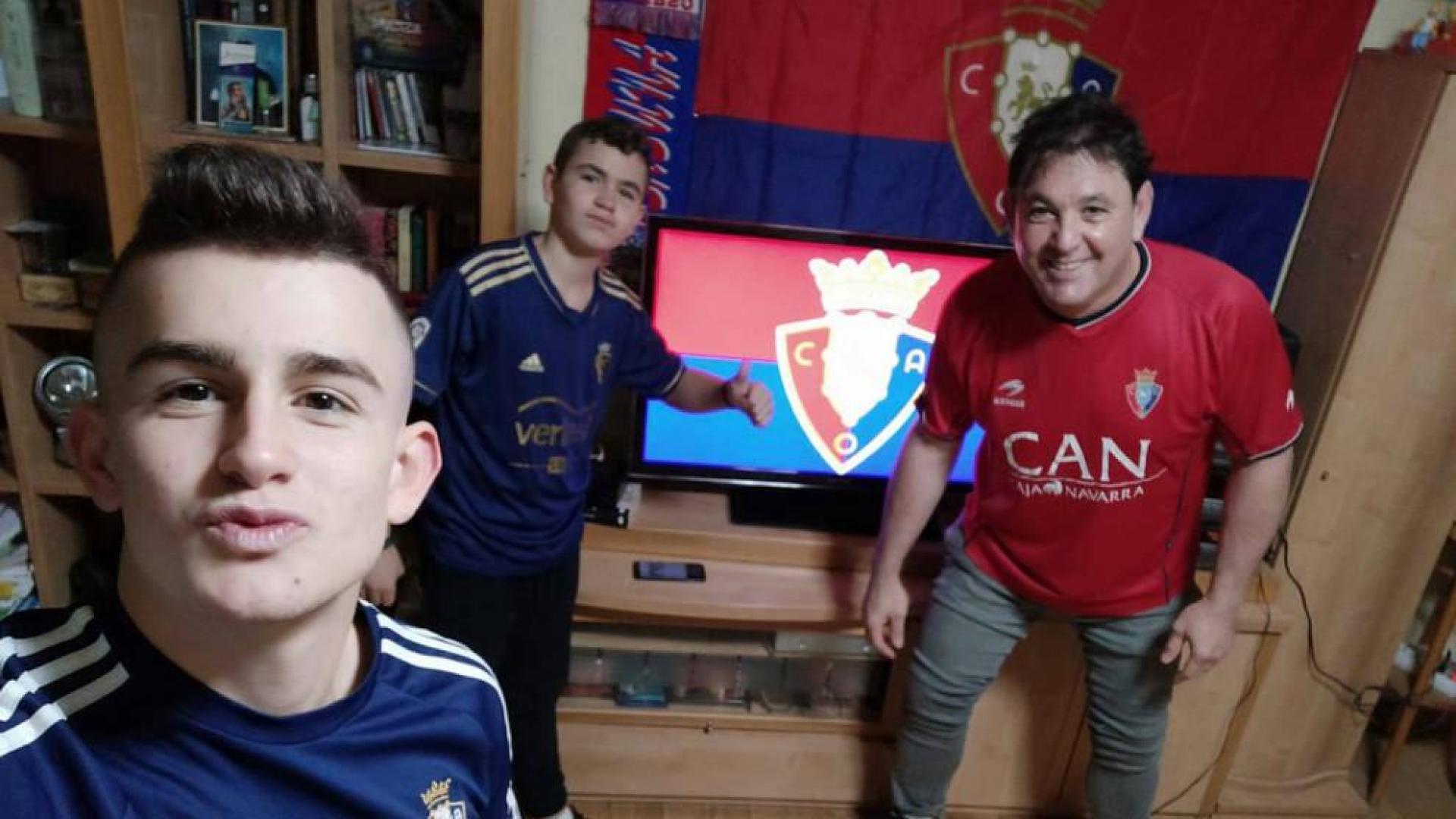 Osasuna se vuelca con el corazón de Aimar