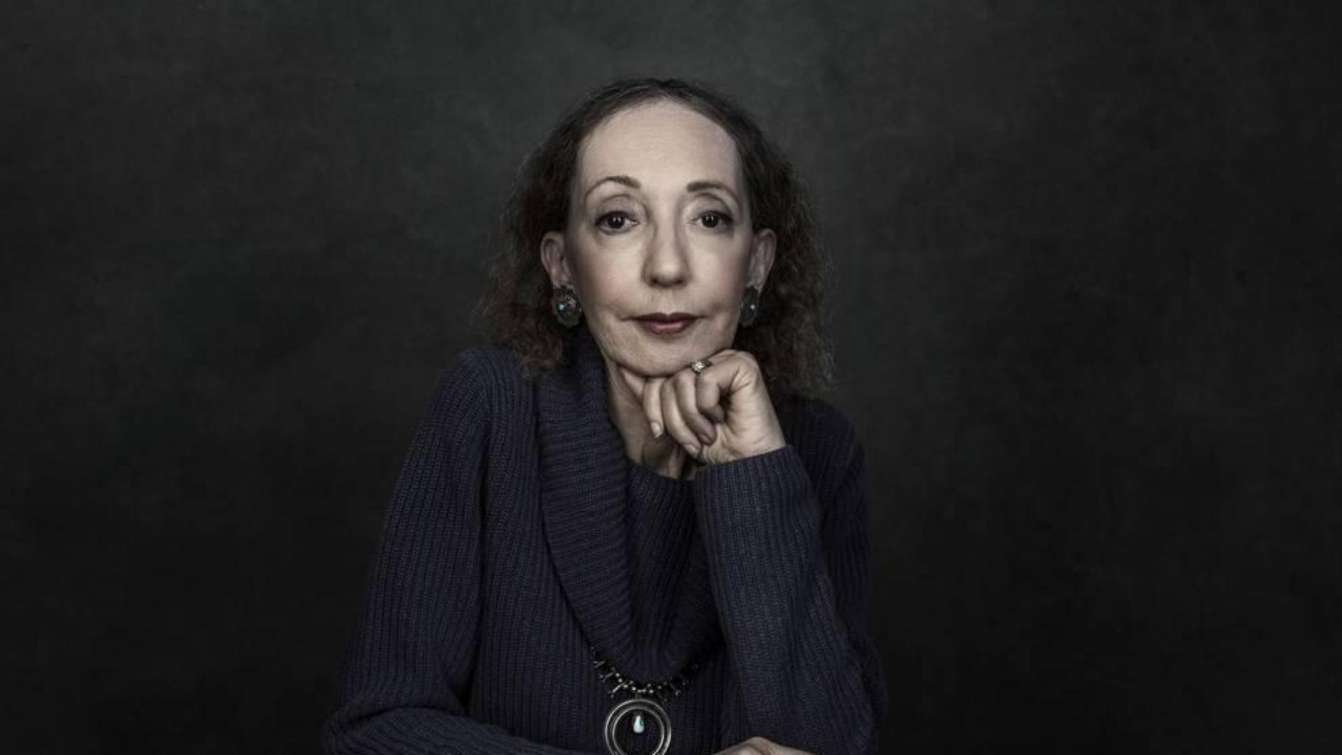 La autora norteamericana Joyce Carol Oates.