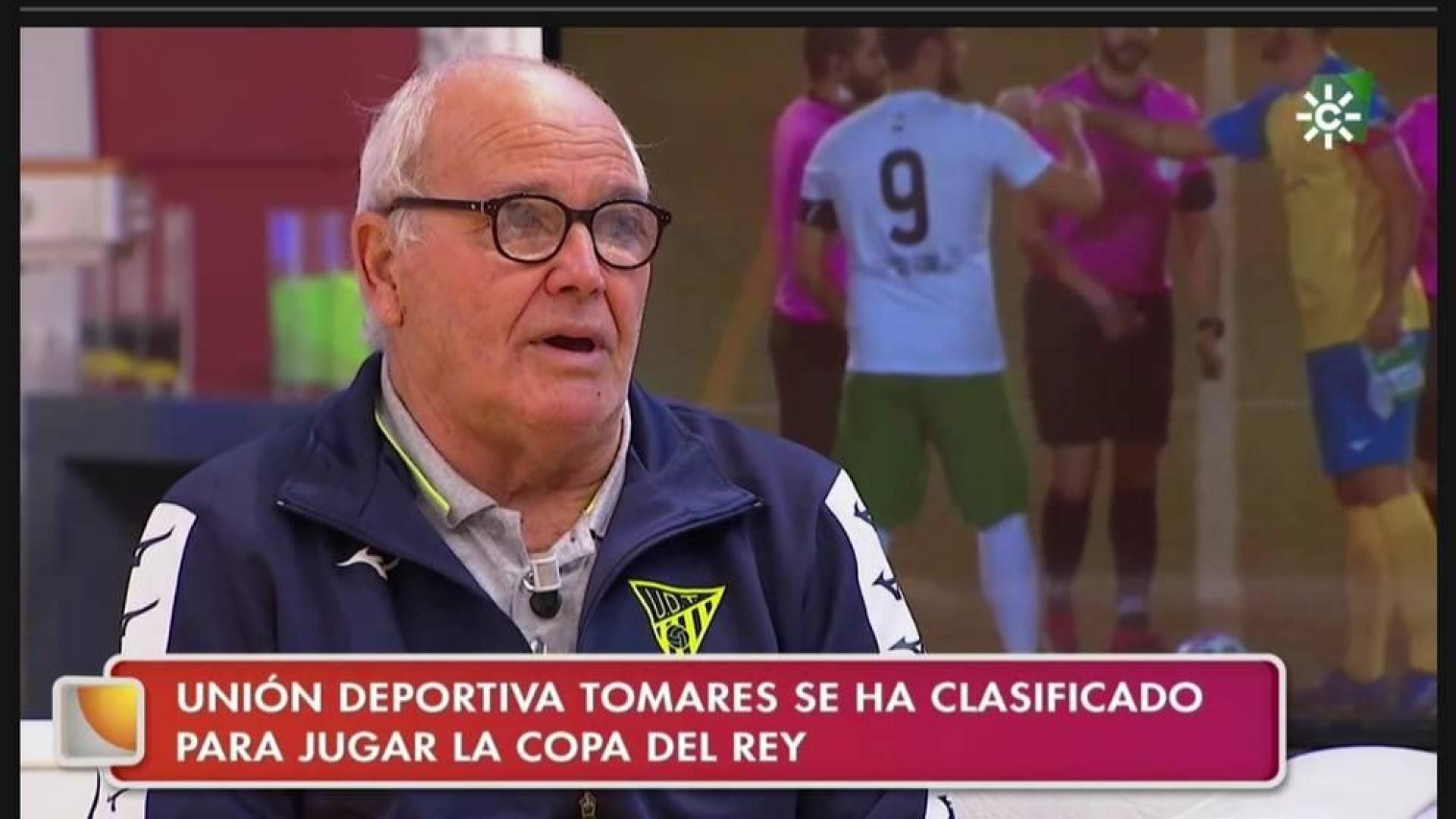 La emoción del utillero del Tomares por enfrentarse a Osasuna en la Copa
