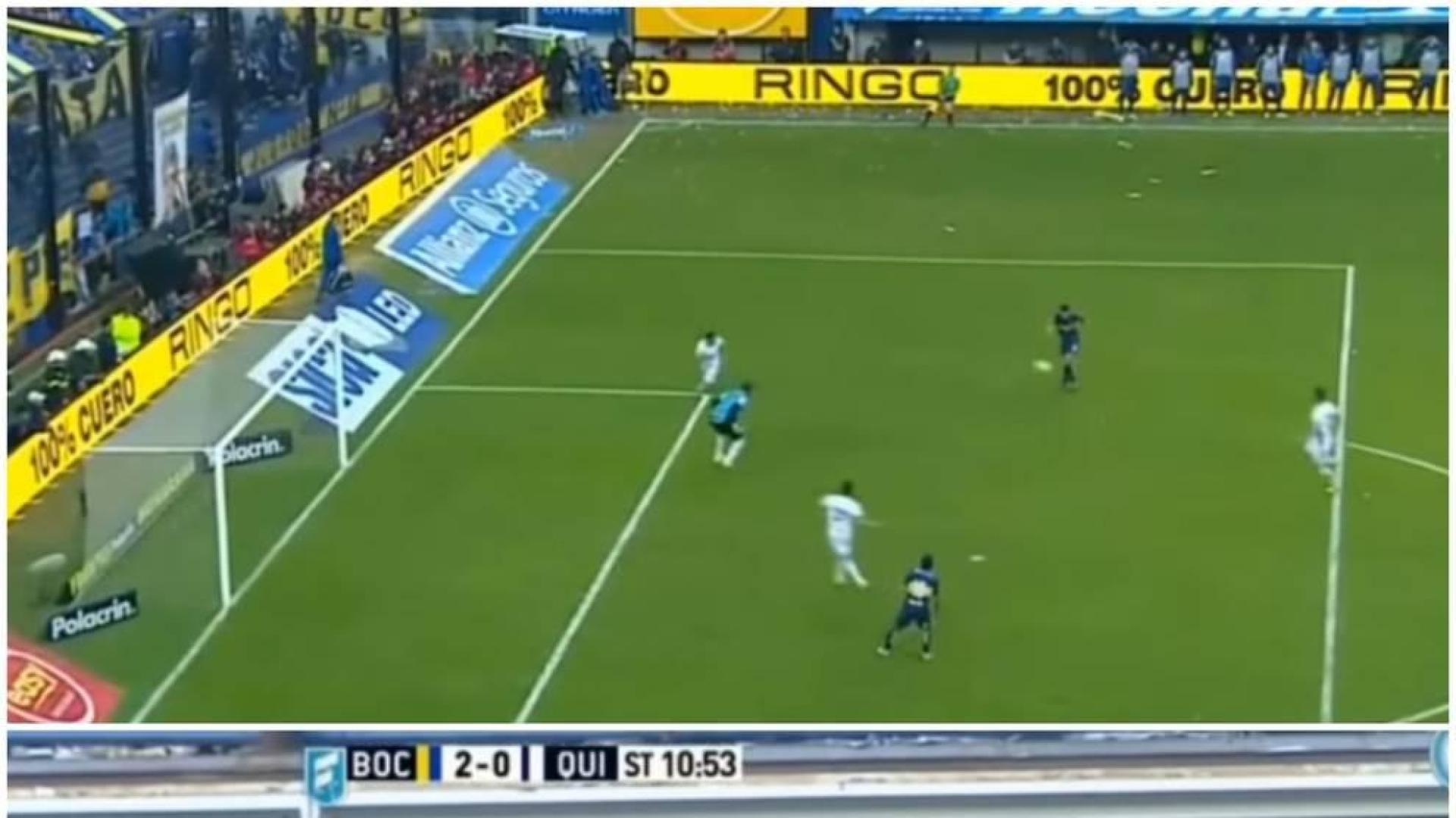 VÍDEO: El golazo de Calleri que hizo vibrar a Maradona