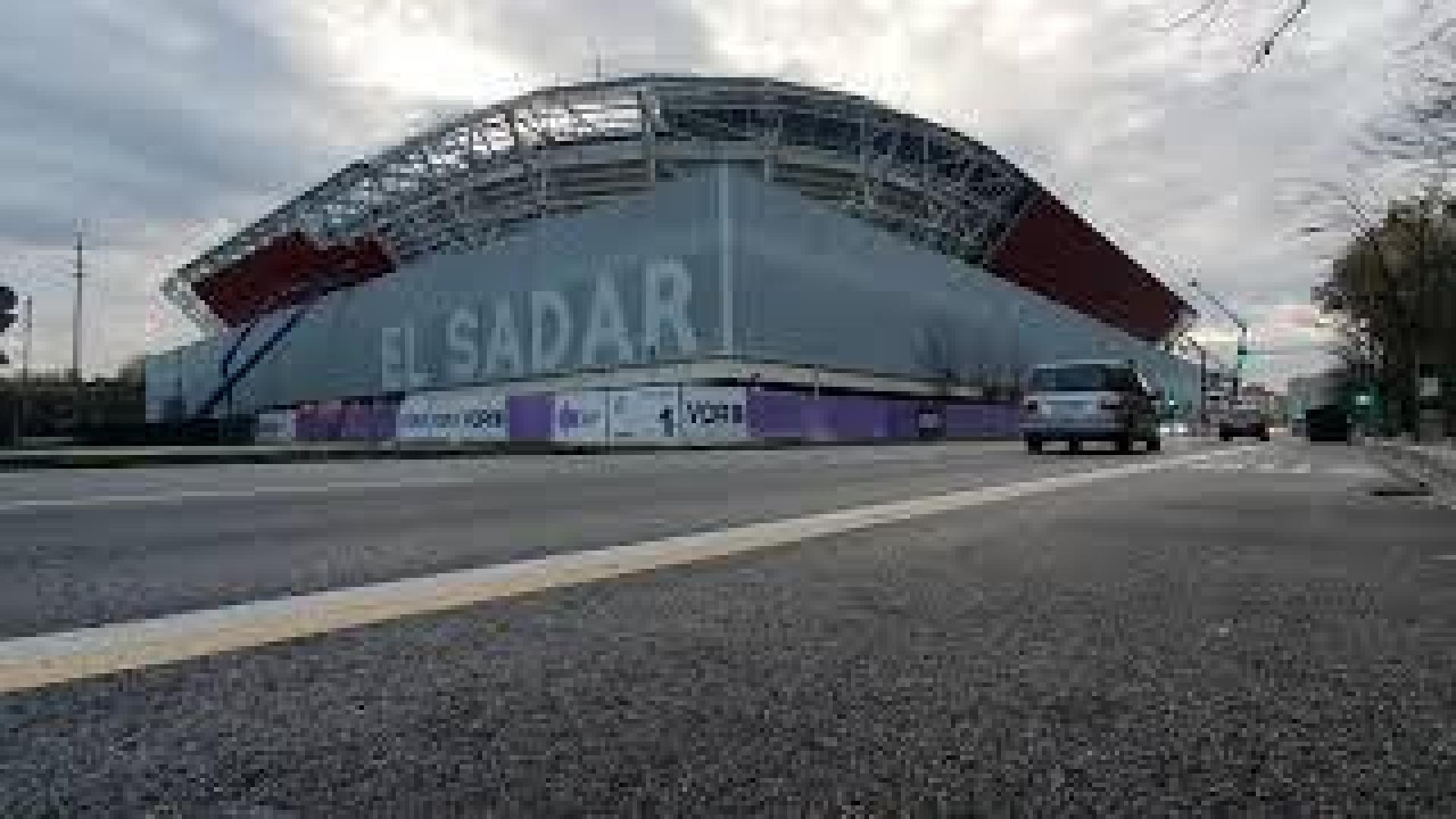 Vídeo de las obras del zocalo de El Sadar, desde todos los ángulos