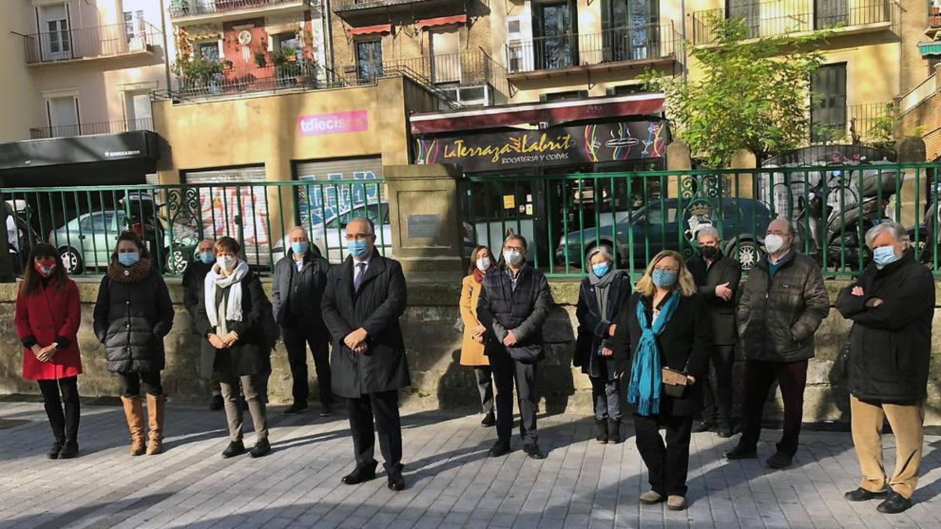 Pamplona conmemora la colocación de la primera piedra del II Ensanche