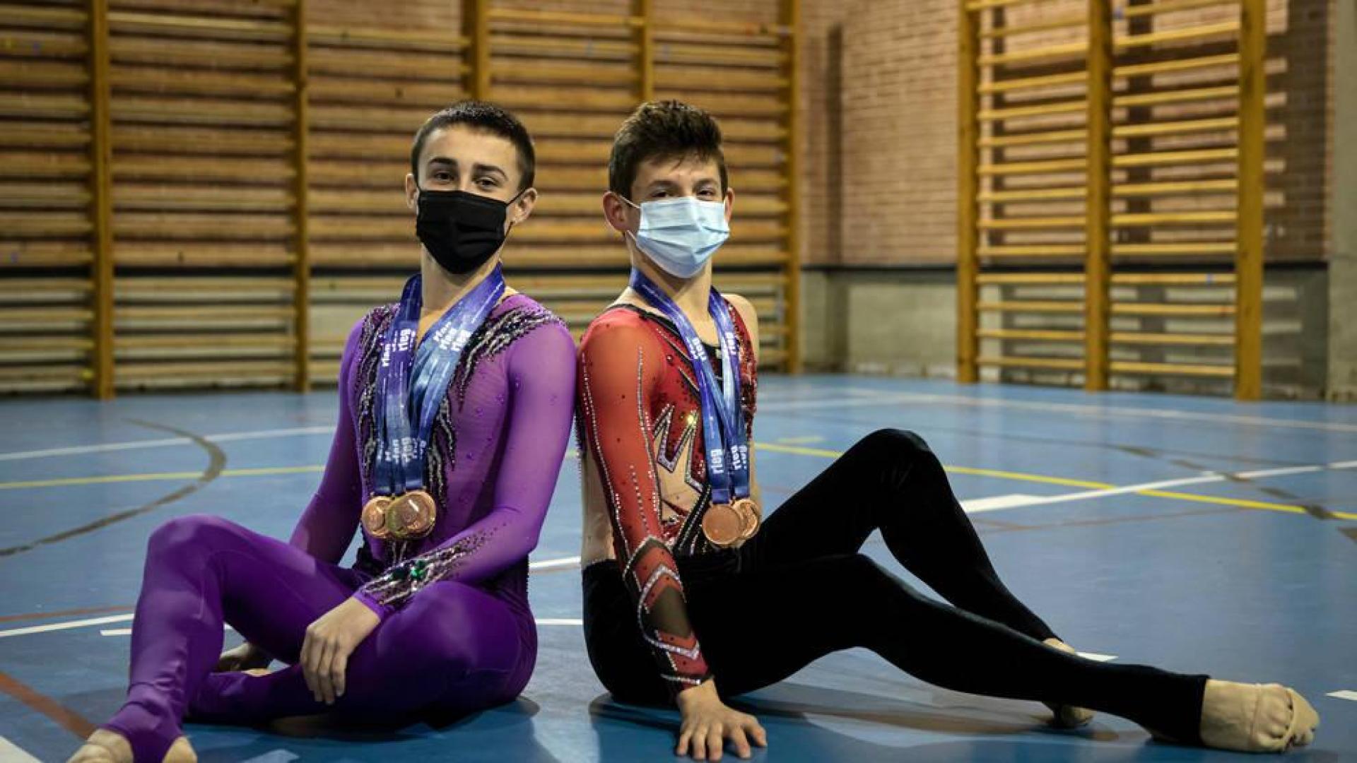 Ander Olcoz y Felipe Suso, pioneros en un deporte con obstáculos