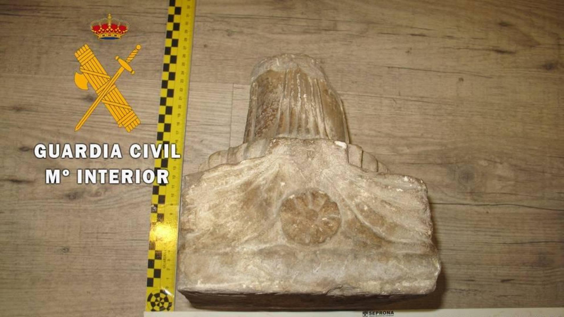 Investigada una vecina de Pamplona por expolio de piezas del patrimonio foral