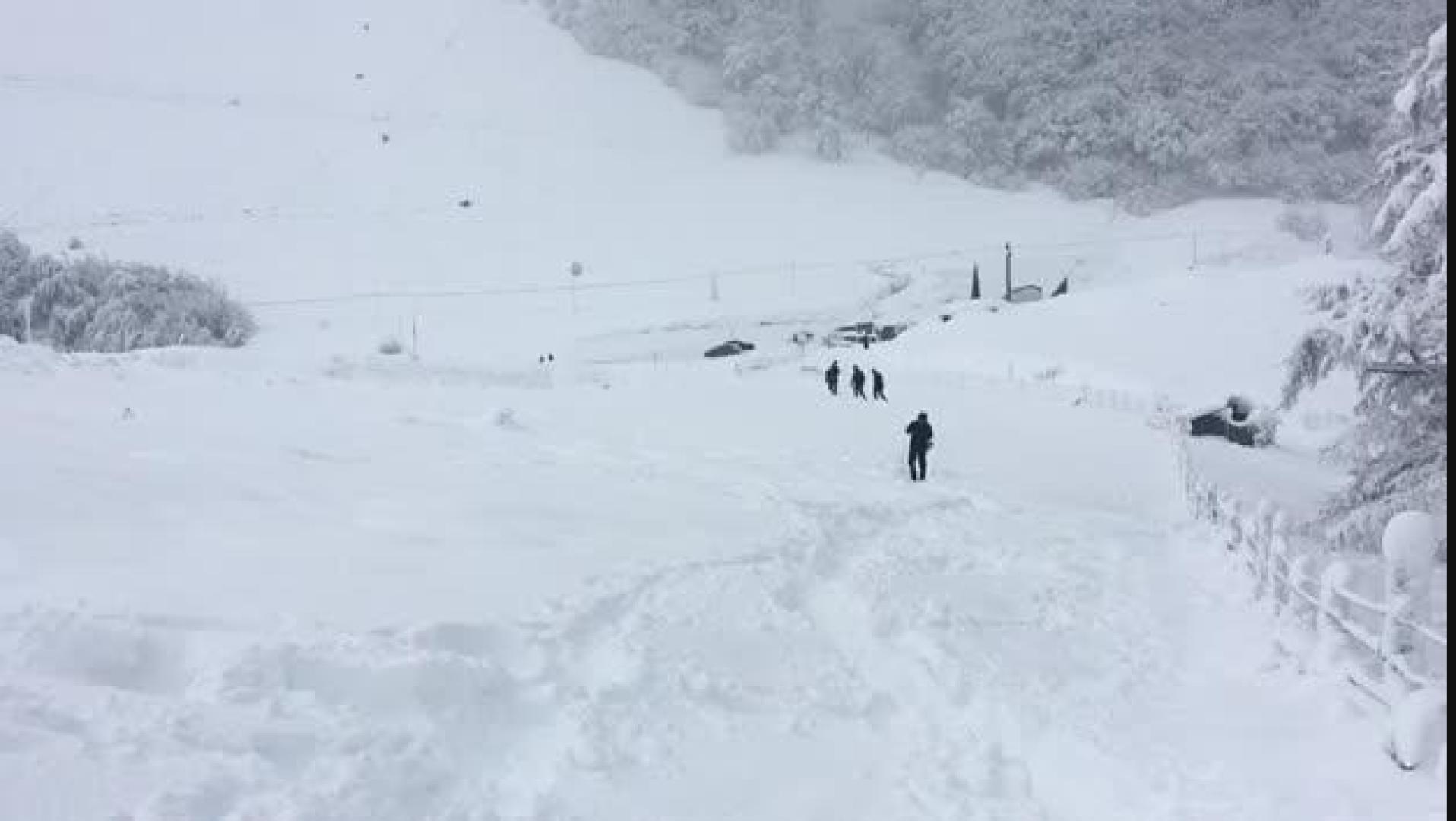 Vídeo de las nevadas en el Alto de Ibañeta (III)