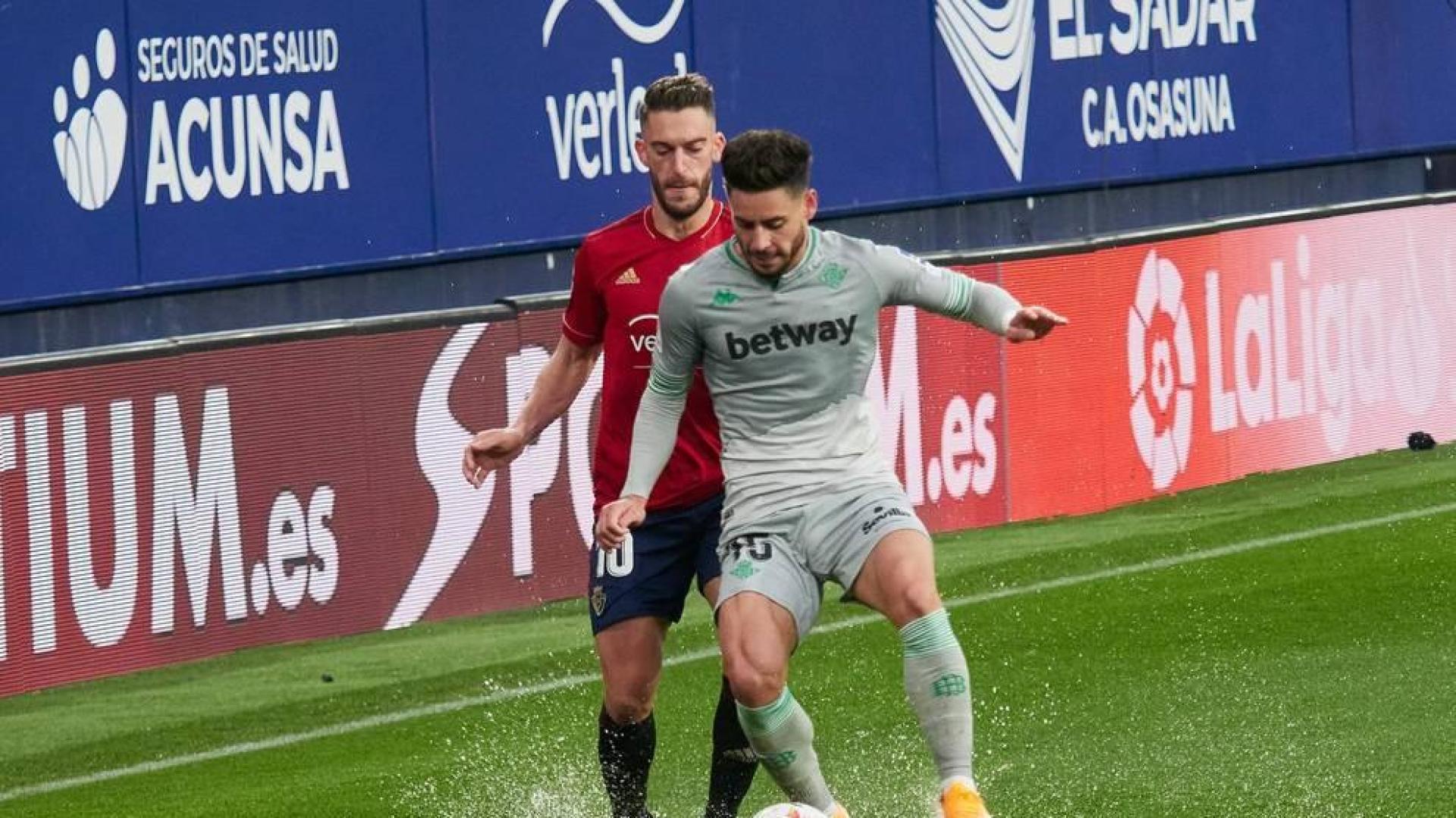 Galería de fotos del partido entre Osasuna y Betis, que ha finalizado con derrota rojilla por 0-2