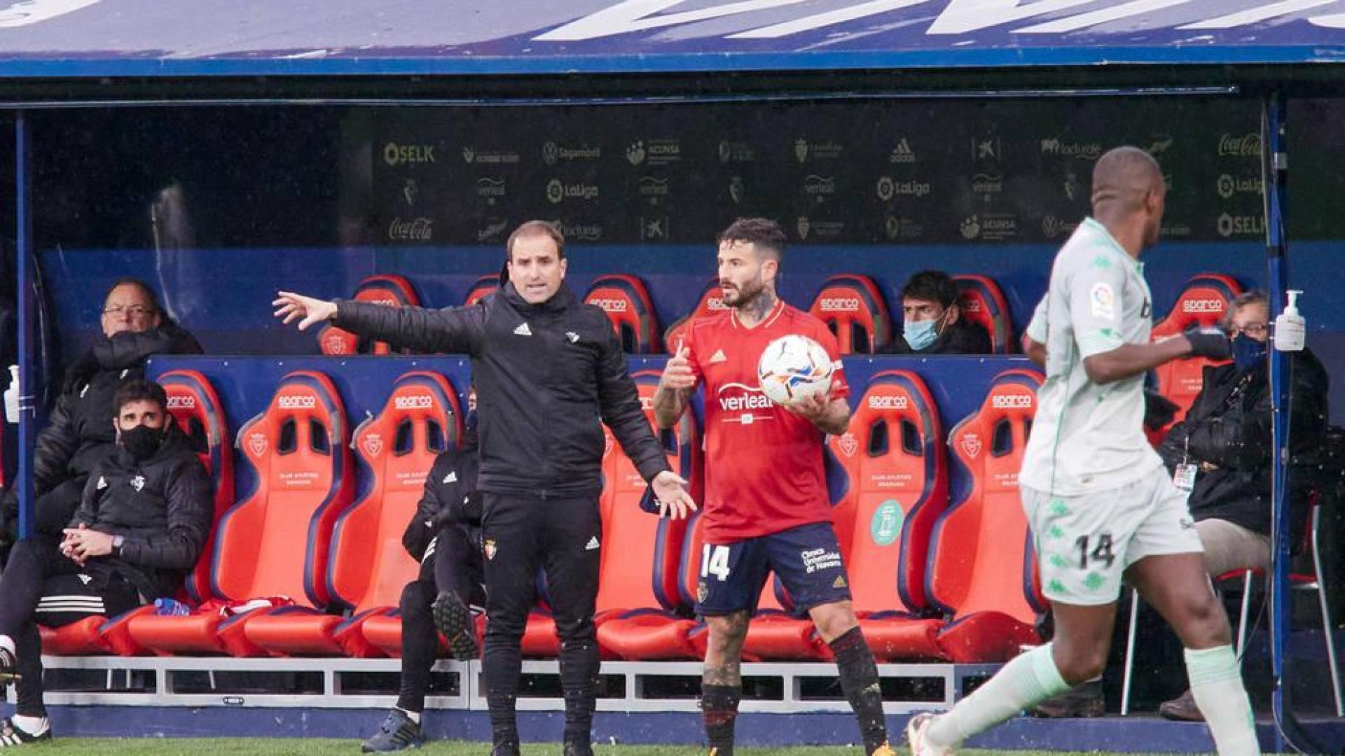 Arrasate: "Es el momento más complicado desde que estoy en Osasuna"
