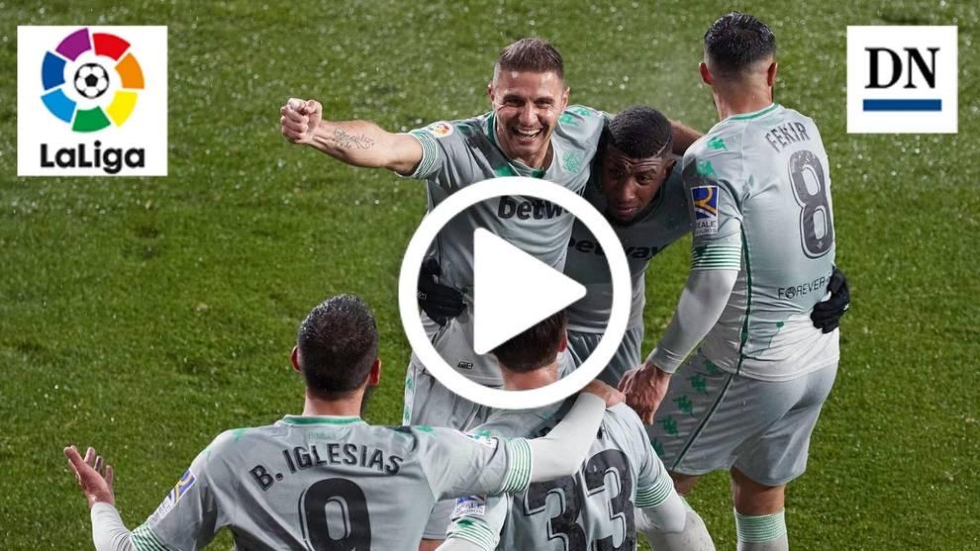 Resumen del Osasuna 0-2 Betis en vídeo