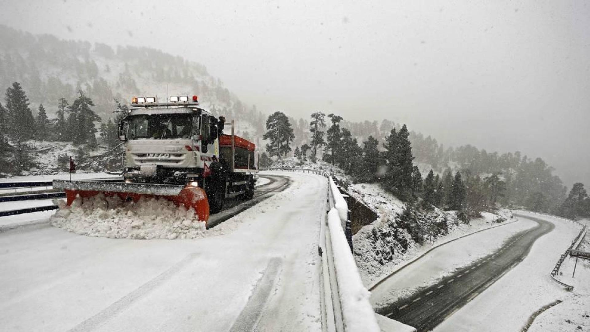 La nieve volverá hoy a partir de 700 metros