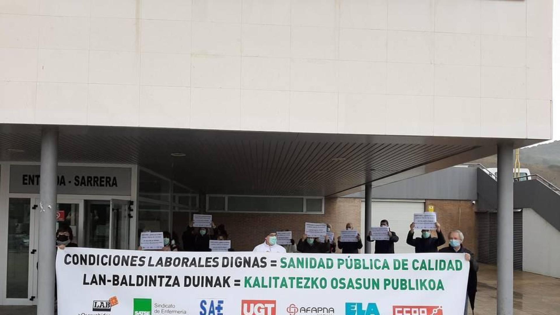 Los sindicatos denuncian vulneración de derechos en el Servicio Navarro de Salud