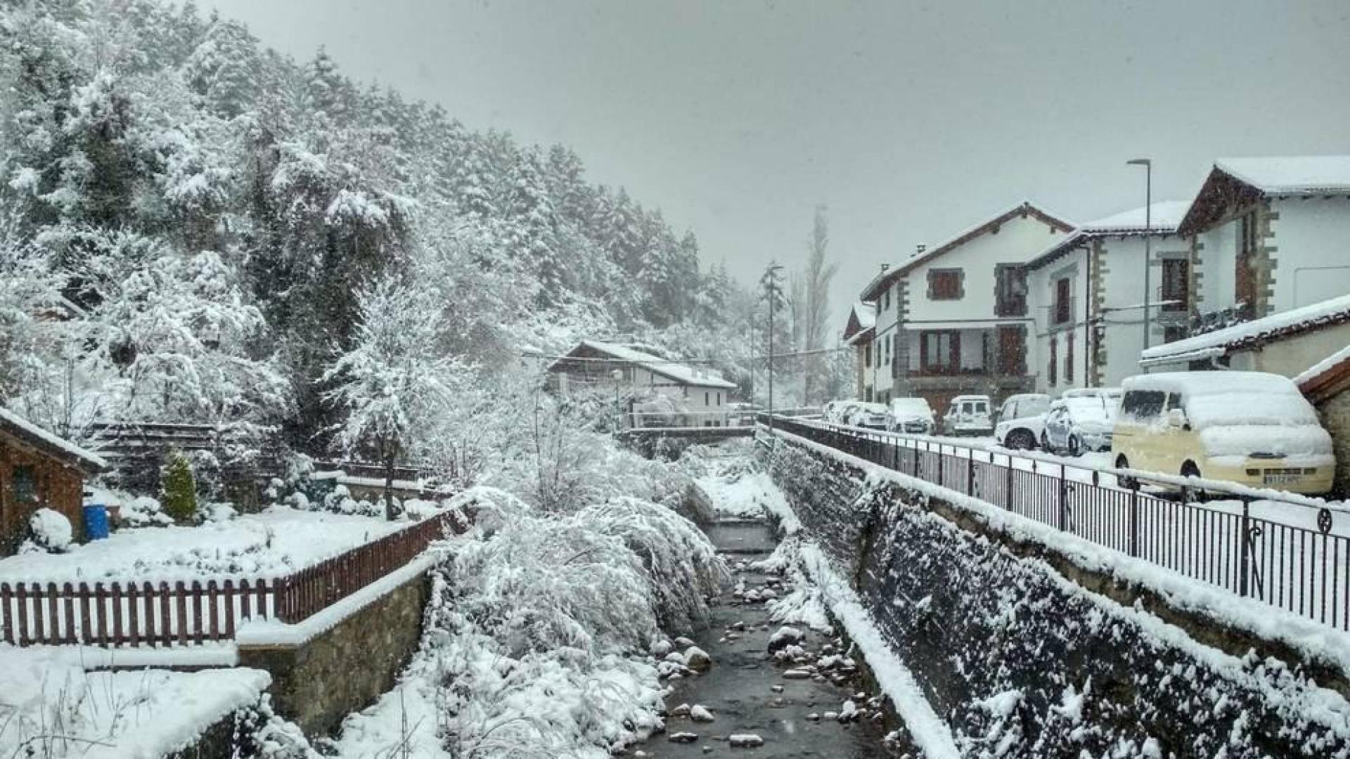 Nevada en Vidángoz.