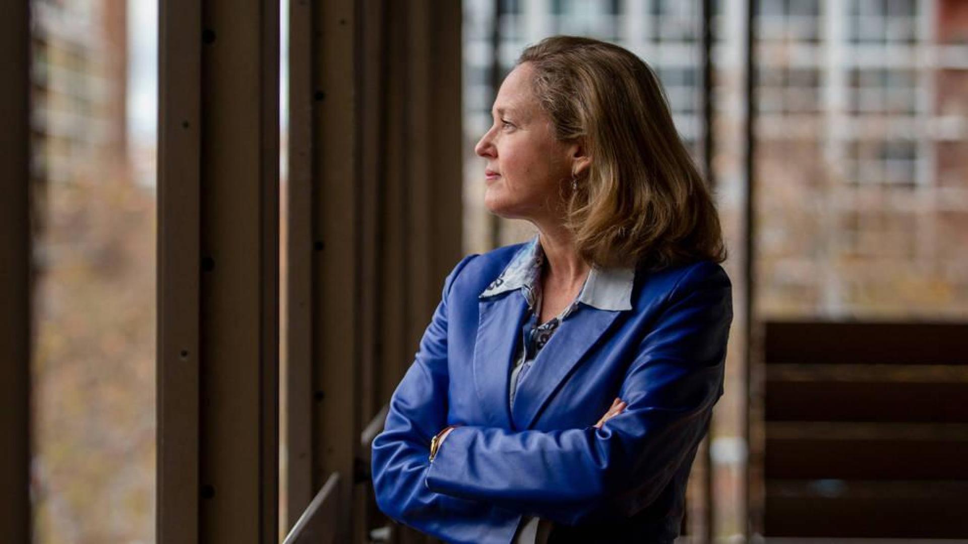 La ministra de Economía, Nadia Calviño.
