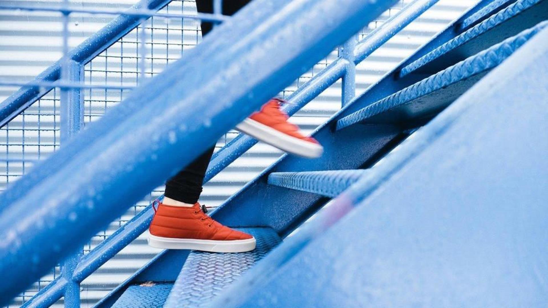 Subir 60 escalones en menos de un minuto indica una buena salud cardíaca