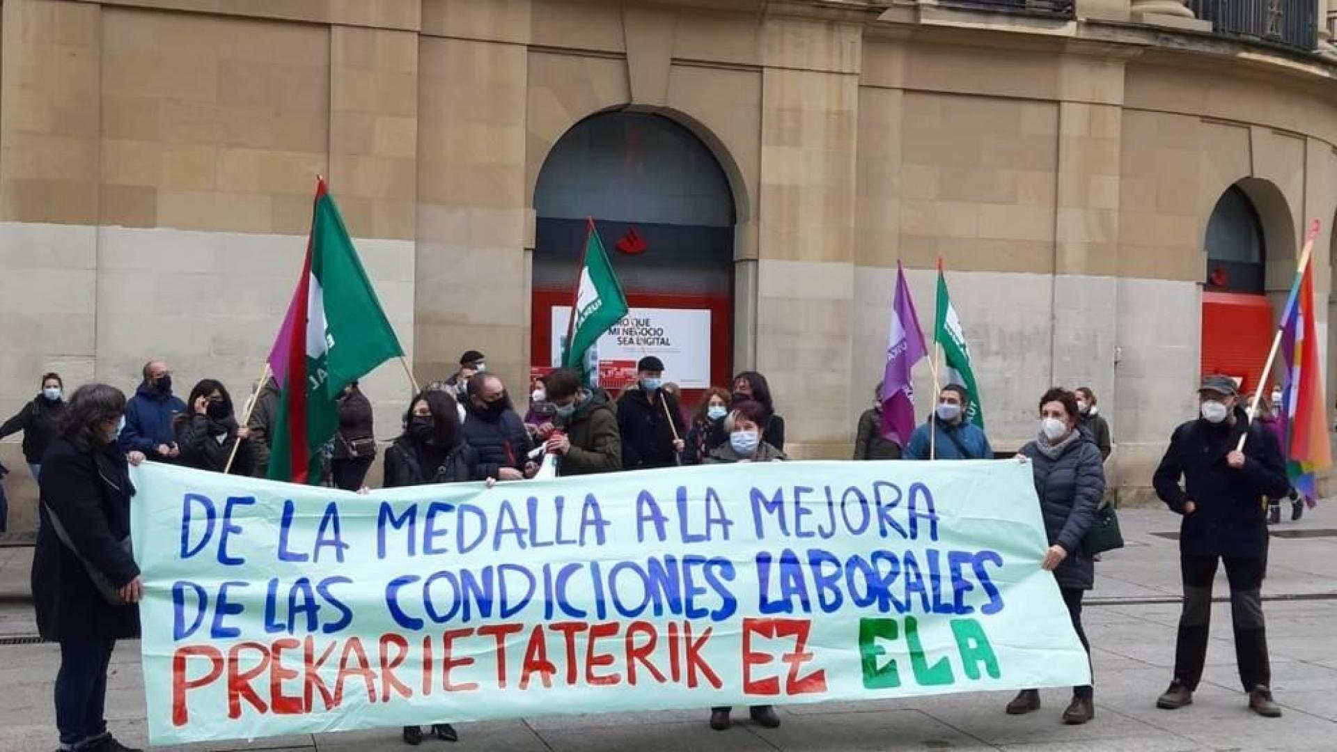 ELA pide al Gobierno de Navarra "un sistema de salud y de cuidados públicos de calidad y digno"