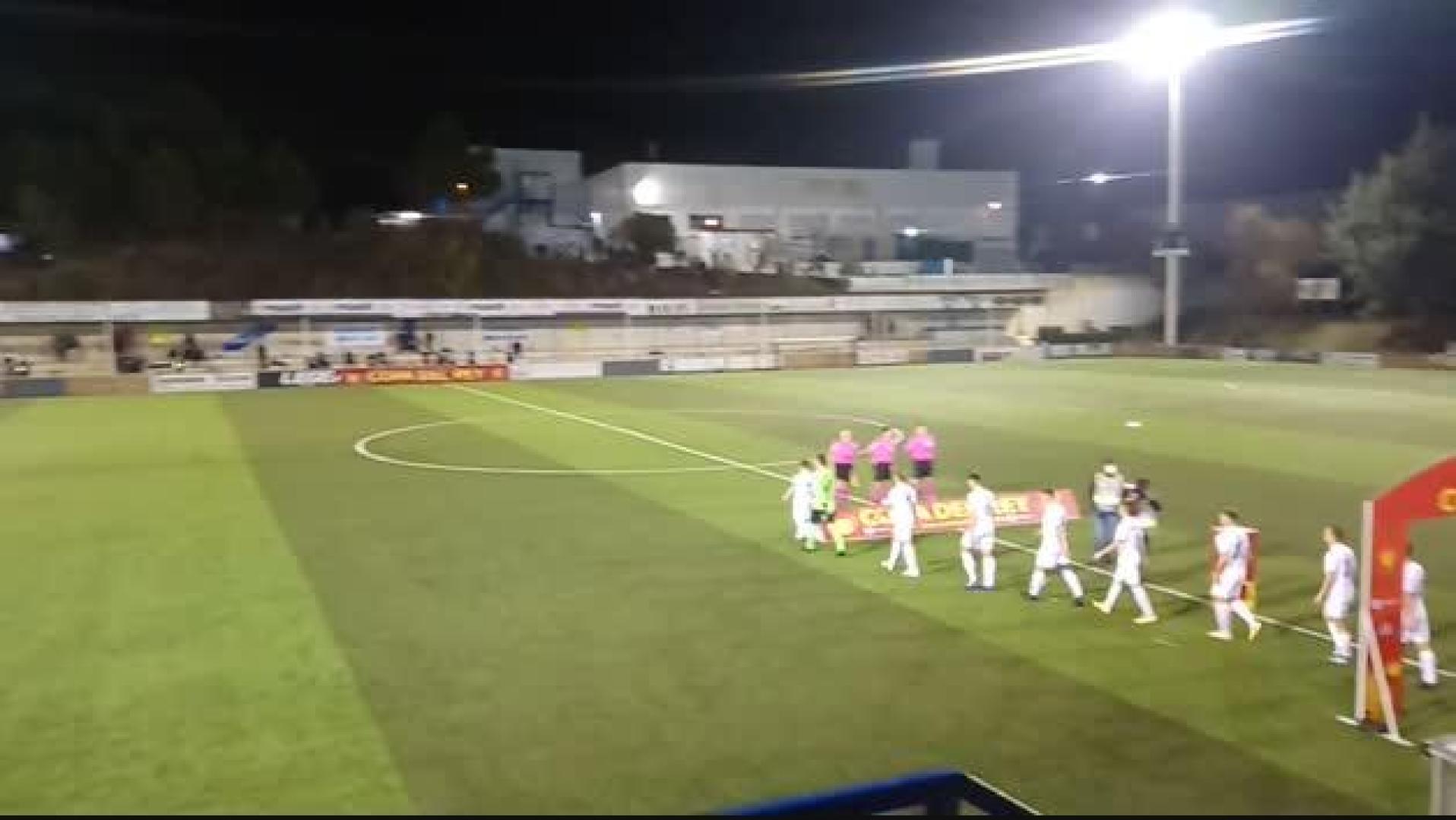 Salida de los equipos en el Cantolagua-Valladolid