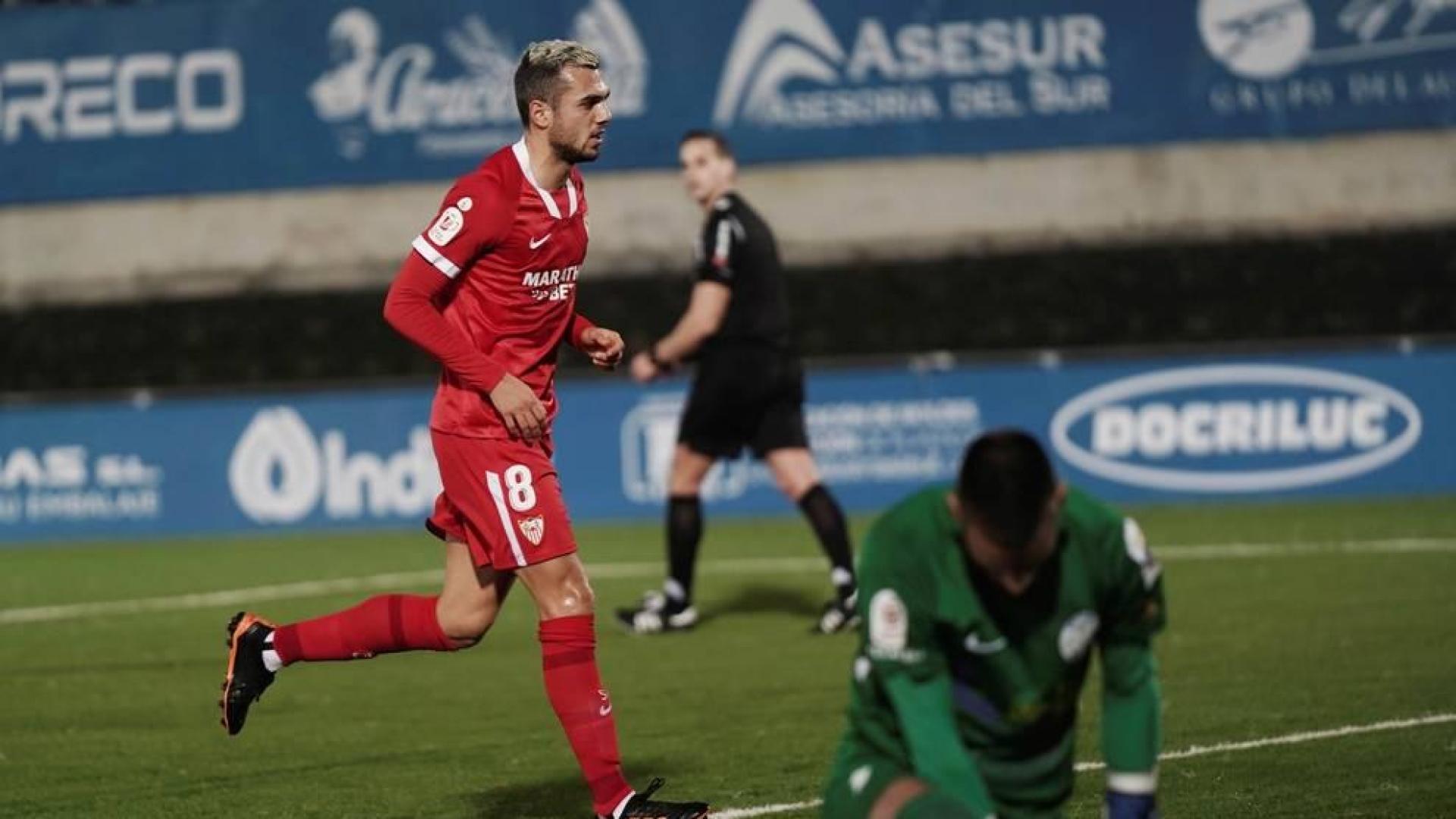 El Sevilla cumple, el Huesca sufre y el Portugalete da la campanada