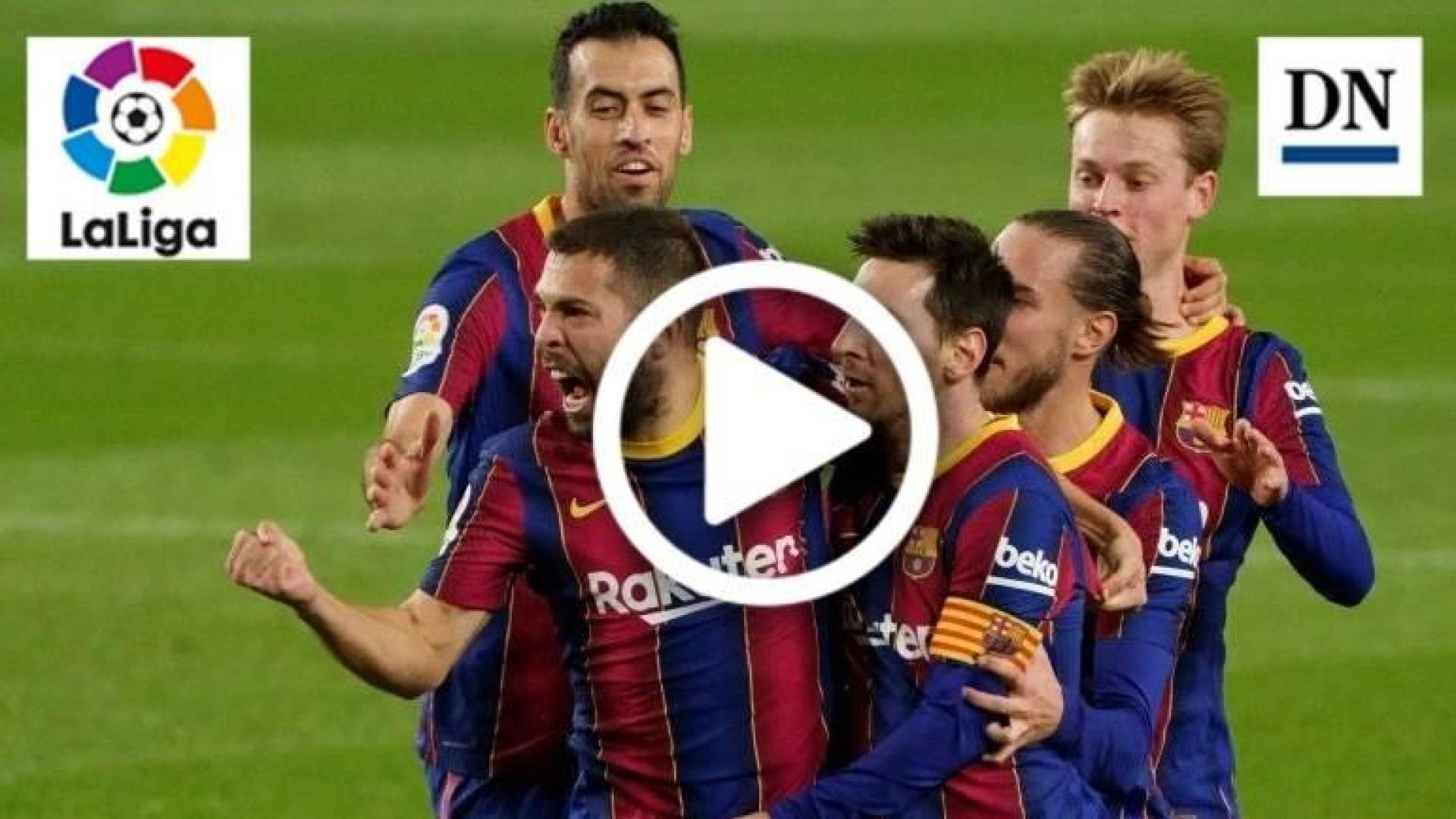 Resumen del Barcelona 2-1 Real Sociedad en vídeo