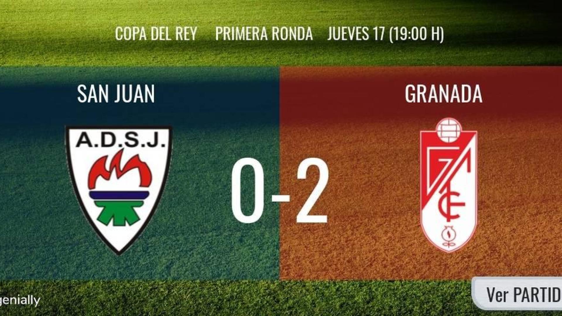 San Juan-Granada en directo: sigue la narración minuto a minuto en directo