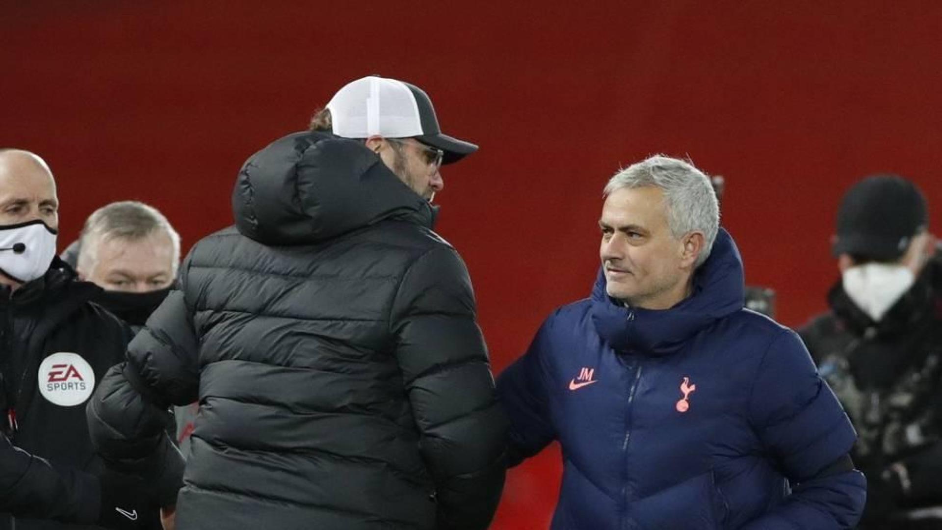 Mourinho se engancha con Klopp