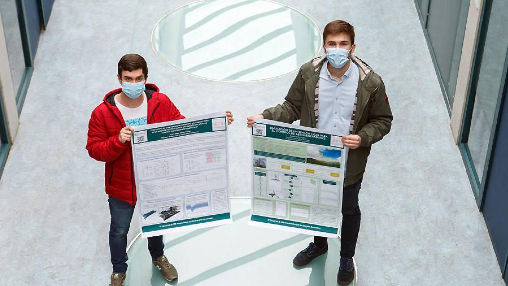 Daniel Aldaz Burgoa, ganador del concurso de pósteres de trabajos fin de estudios organizado por APERNA