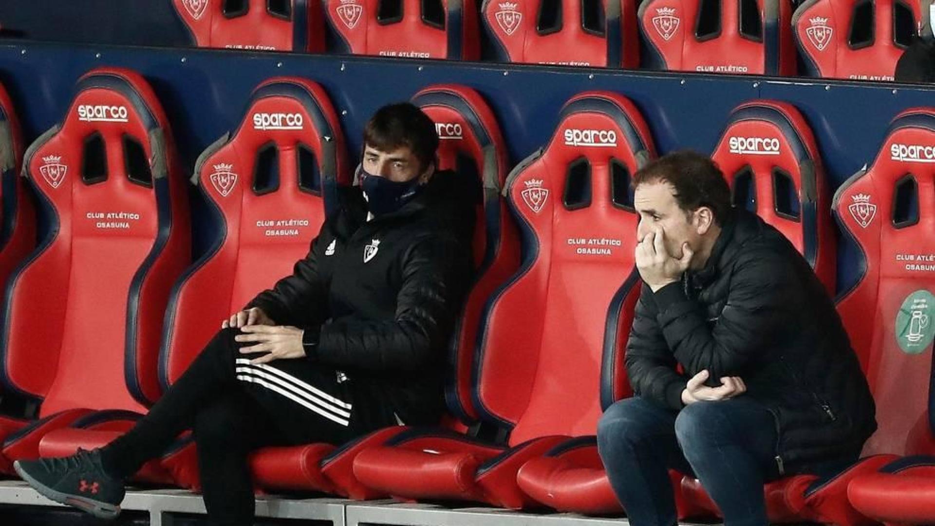 Arrasate: "Todos hemos visto el agarrón a Calleri"