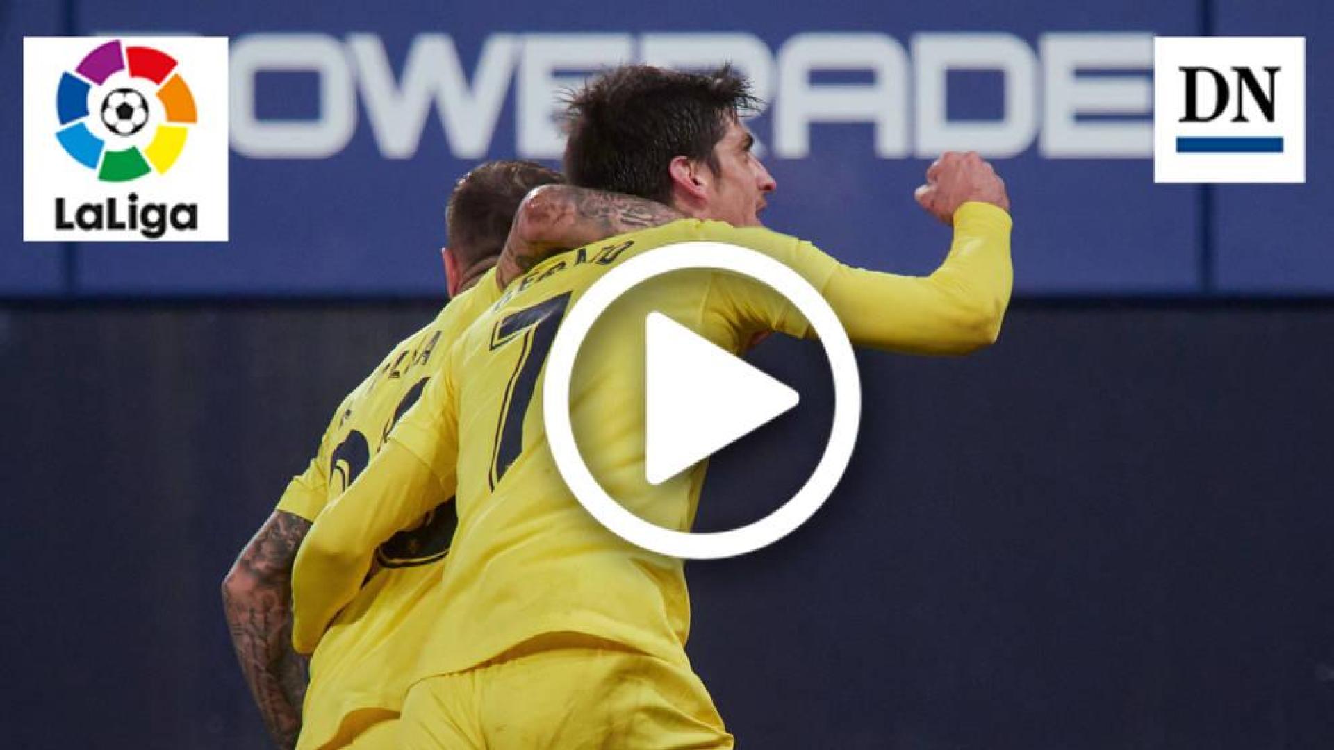 Resumen del Osasuna-Villarreal: gol de Gerard Moreno (1-3)
