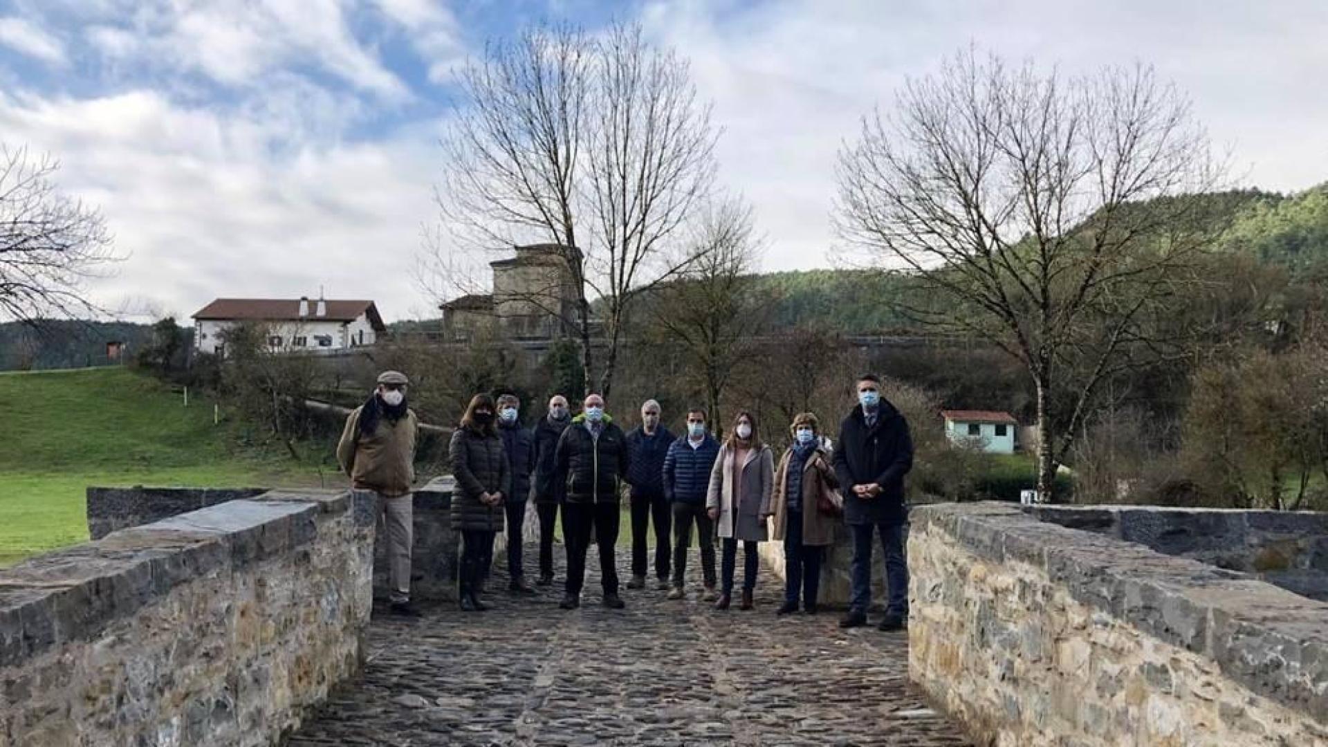 Cultura restaura el puente medieval de Saigots en Esteribar