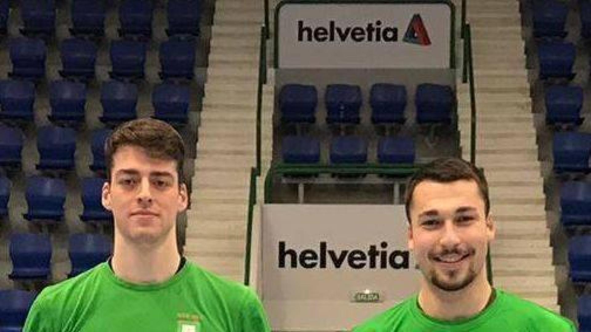 Aitor García y Marcos Cancio amplían su compromiso con el Helvetia Anaitasuna
