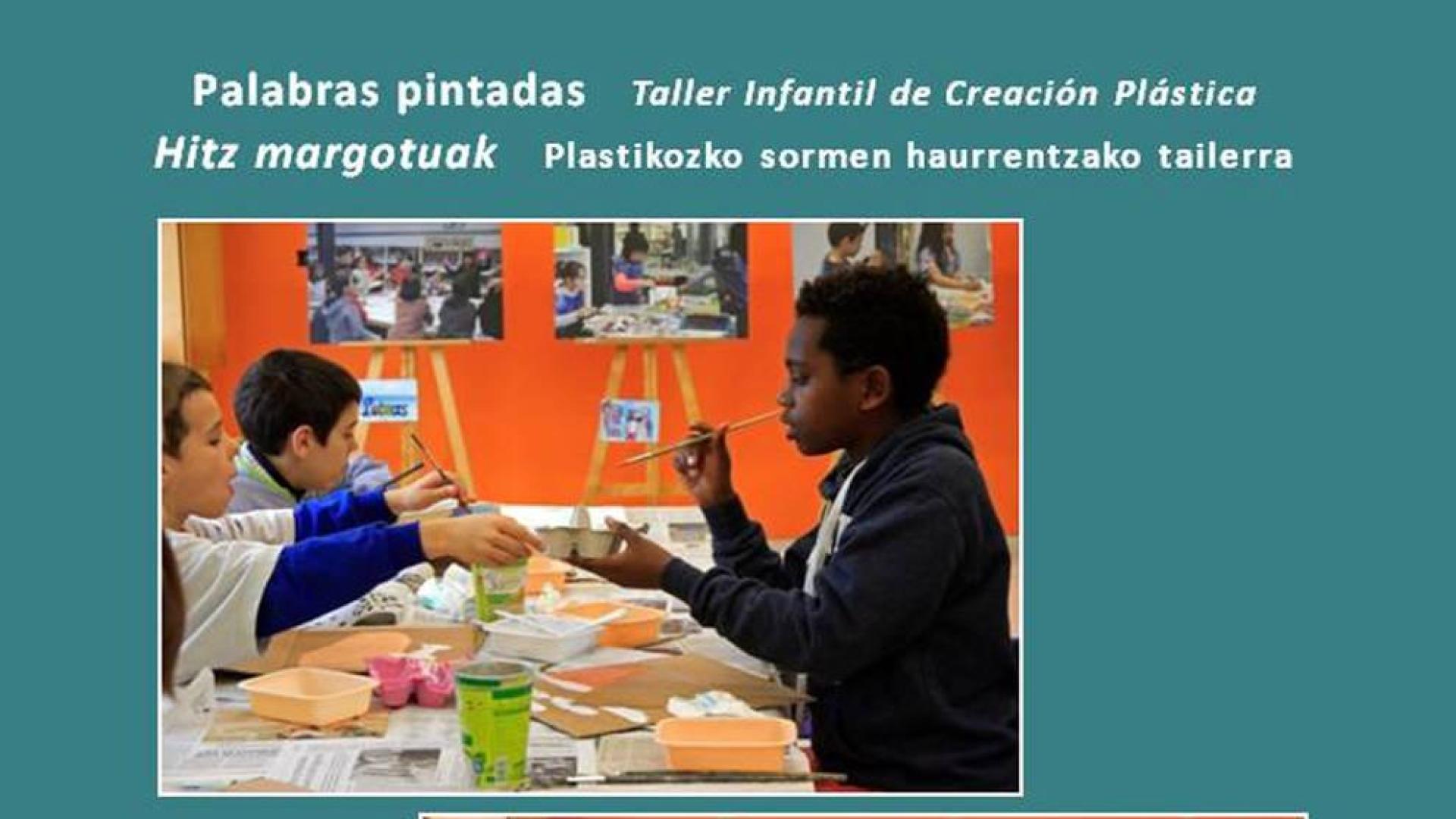 Abierta la inscripción al taller 'Palabras pintadas' en la Milagrosa