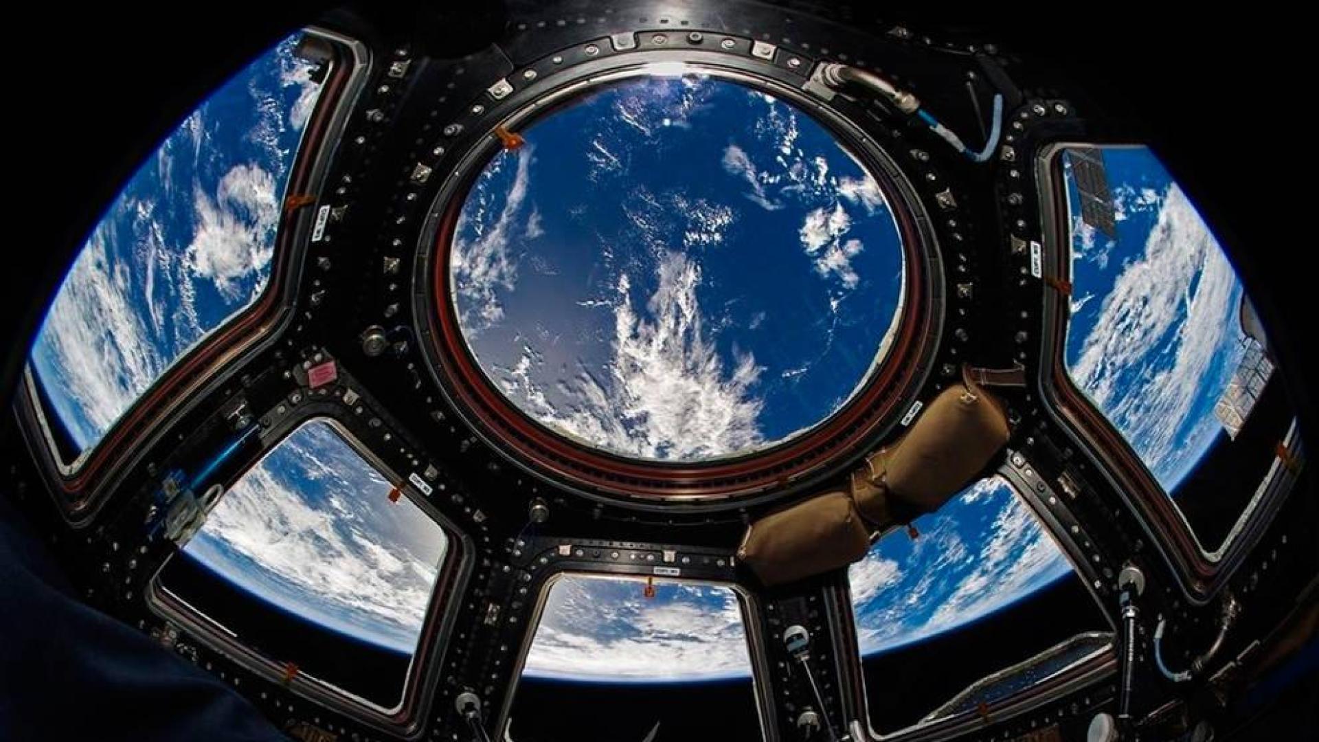 La Tierra vista desde la Estación Espacial Internacional.