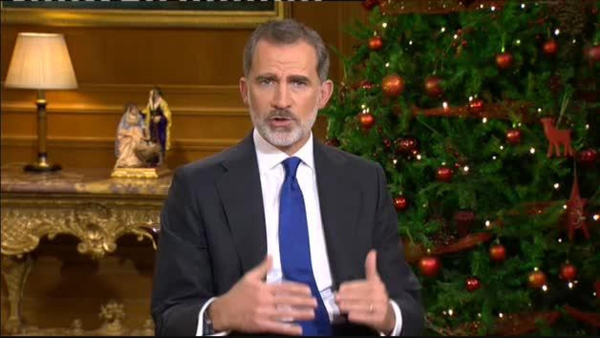 Vídeo del discurso navideño 2020 del rey Felipe VI