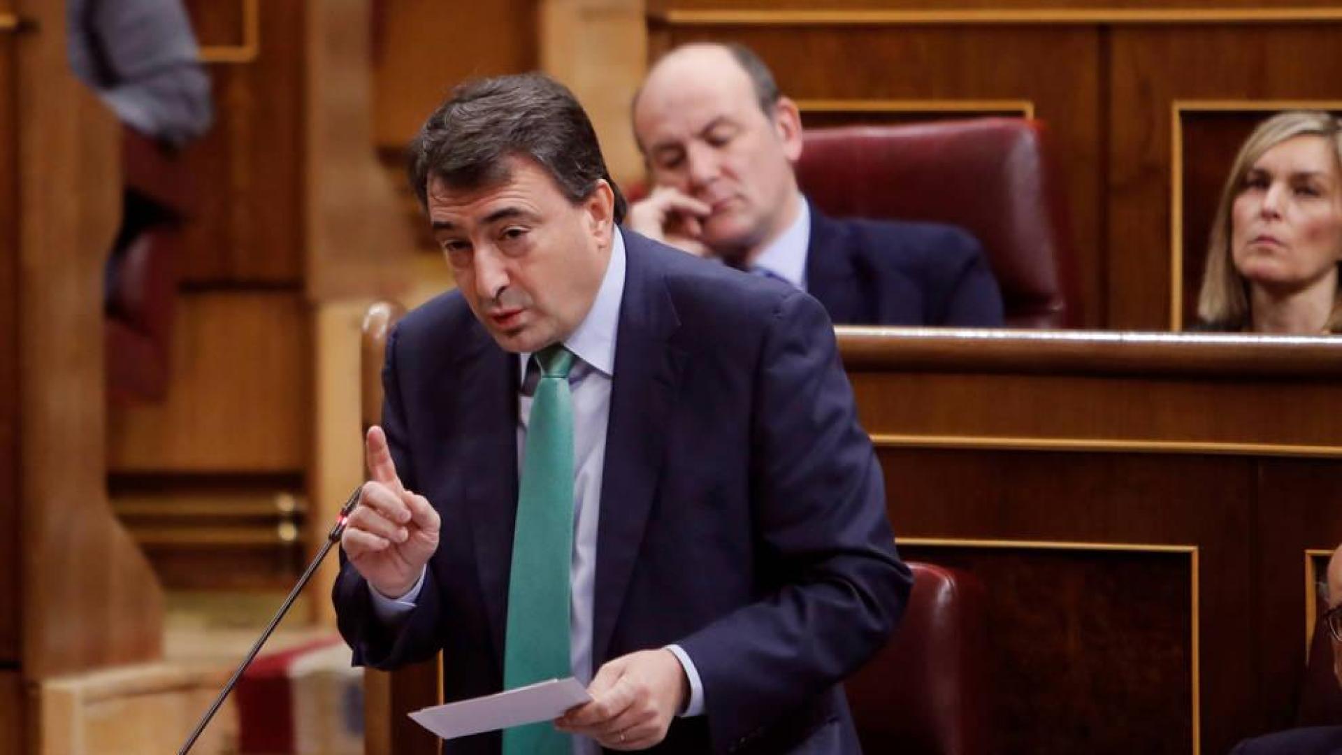 Aitor Esteban, portavoz del PNV en el Congreso de los Diputados.
