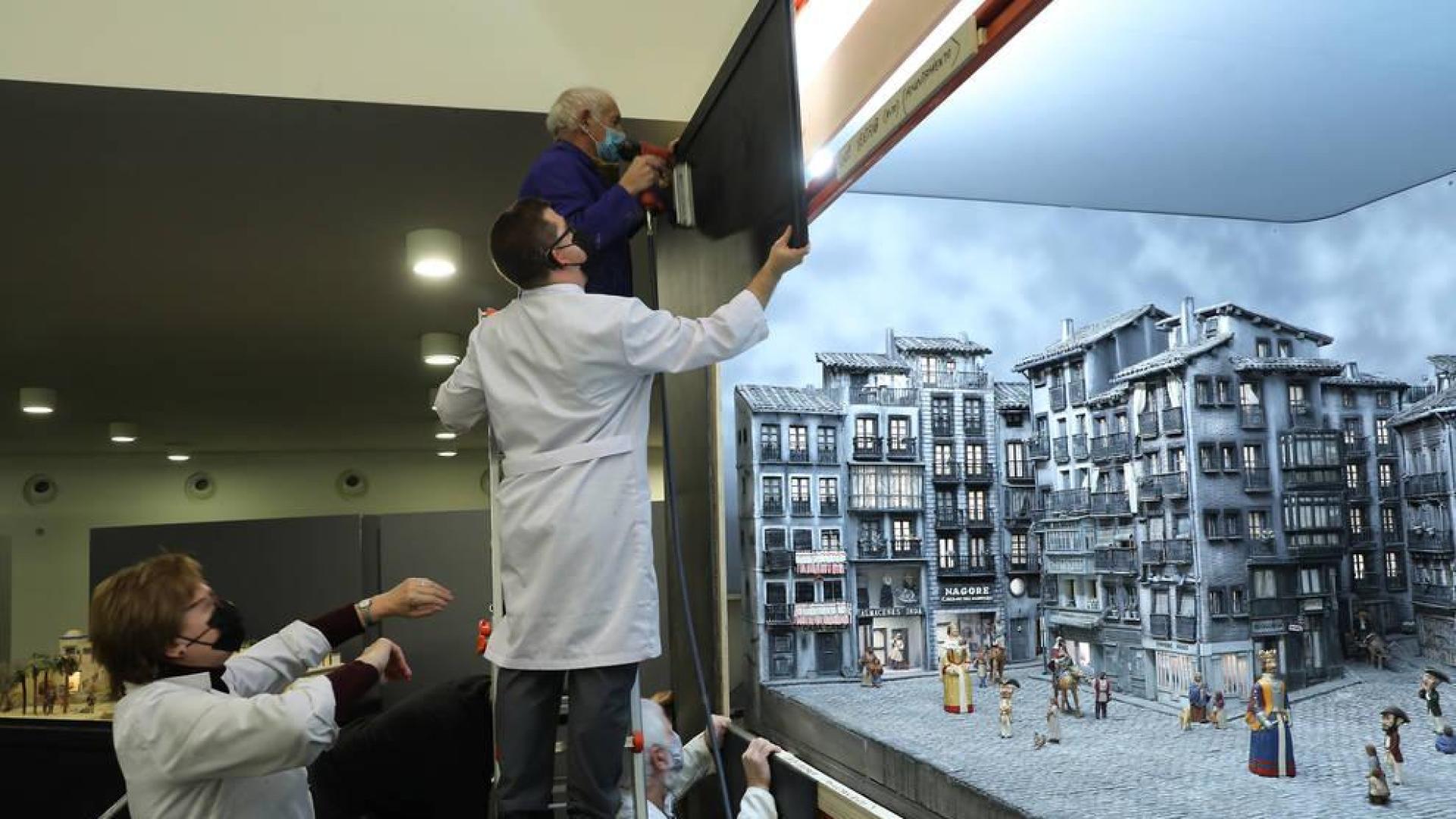 Los Belenistas llevan la Navidad a 23 puntos de Pamplona y la Cuenca