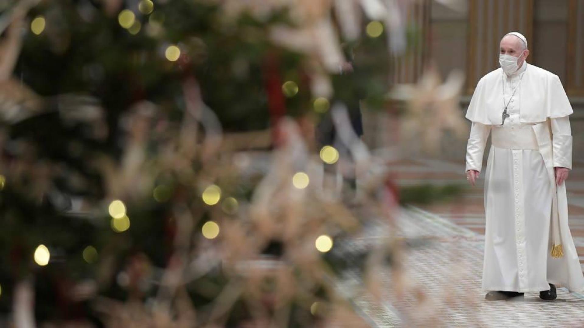El papa Francisco, en el Vaticano el día de Navidad.