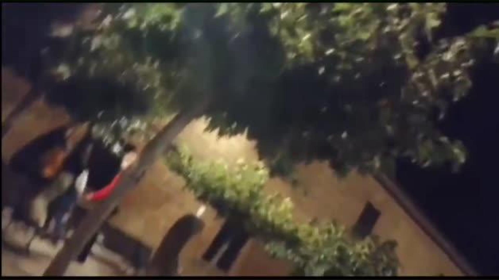 Actuación de la Policía Foral en un botellón este fin de semana