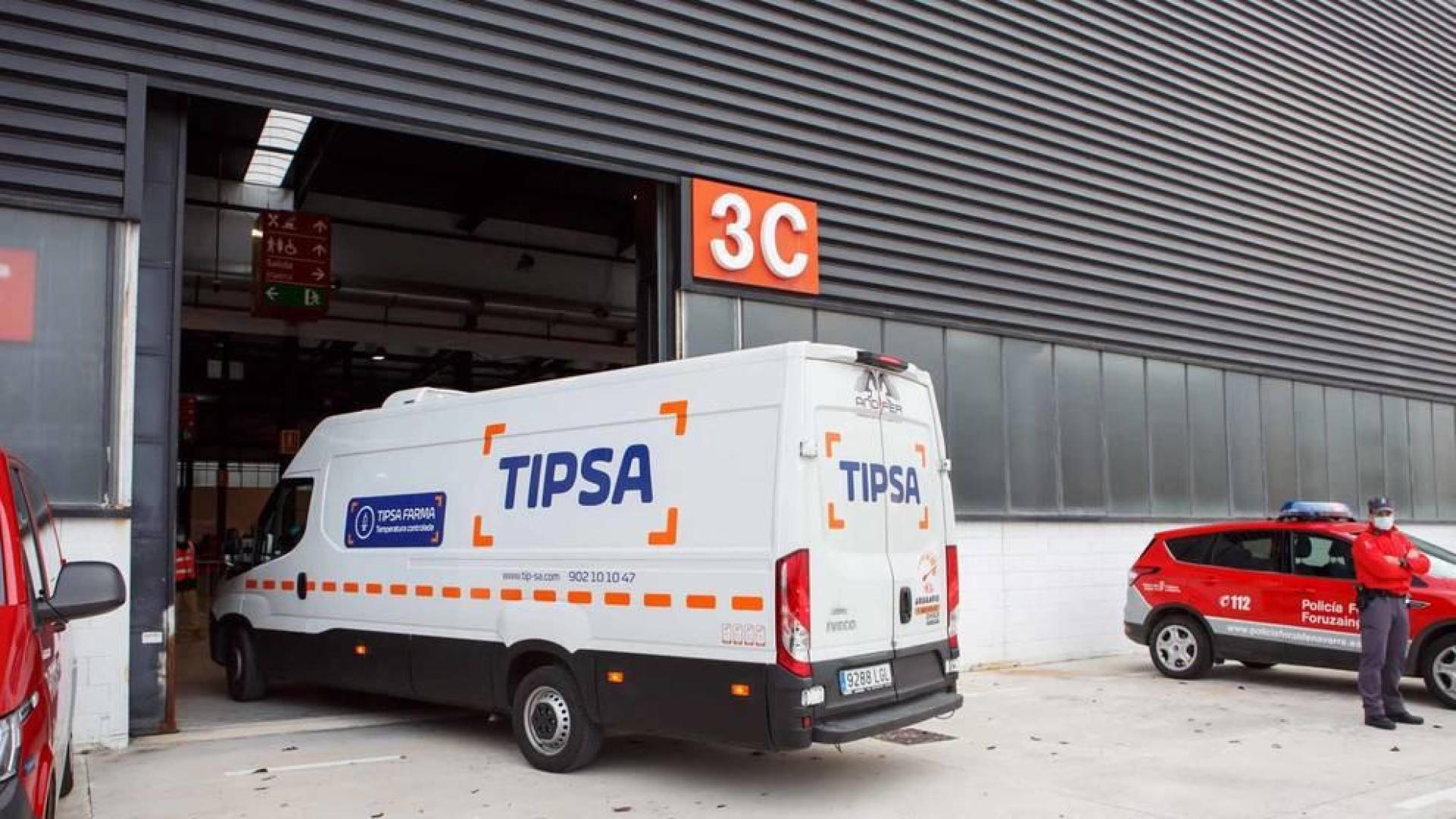 Así llegaron las primeras vacunas a Navarra