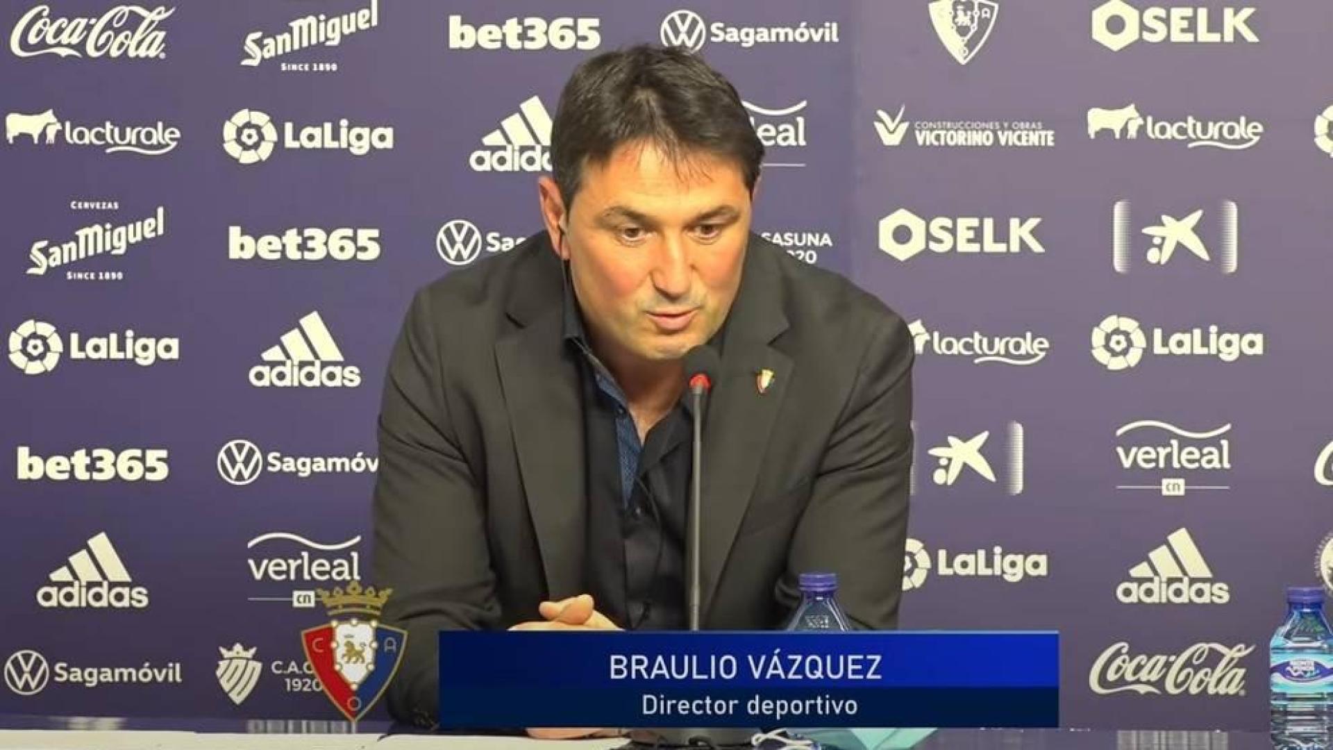 Braulio Vázquez: "Cata y yo pedimos perdón"