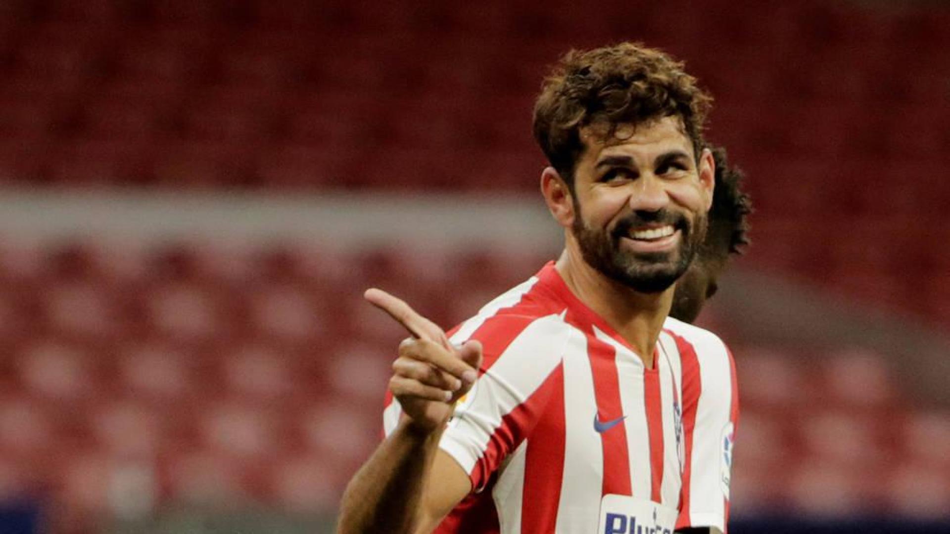 Diego Costa, autor del segundo gol del Atlético.