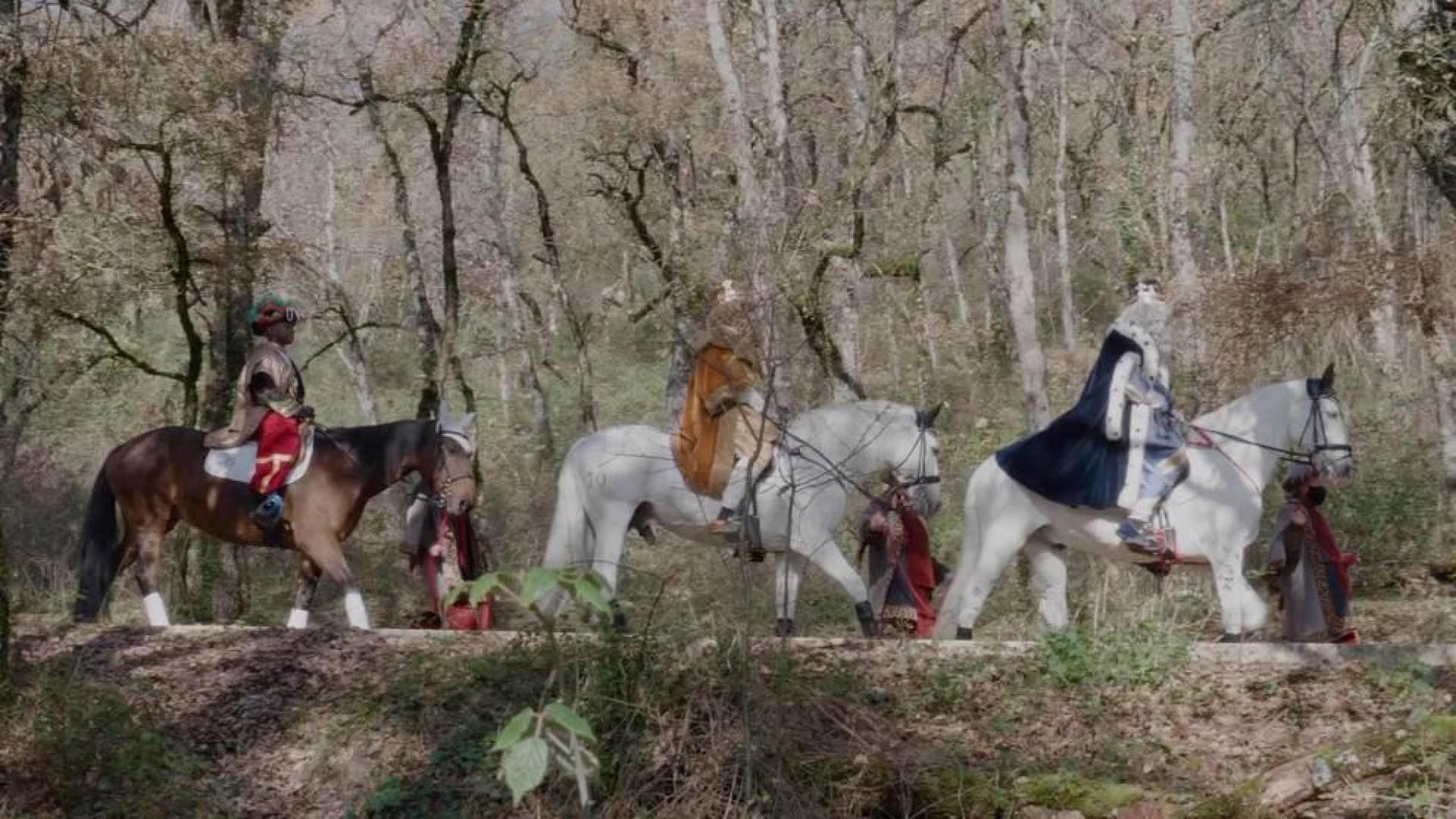 Melchor, Gaspar y Baltasar han sido vistos en unas montañas cercanas a la frontera con Navarra.