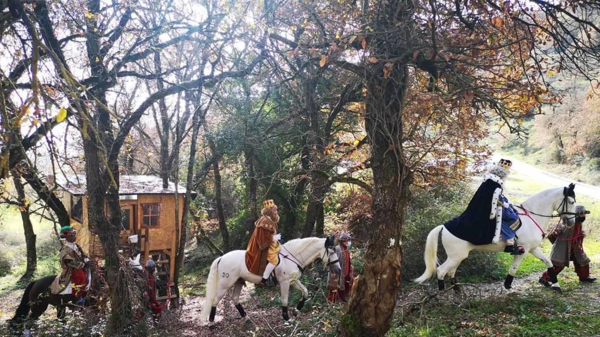 Melchor, Gaspar y Baltasar han sido vistos en unas montañas cercanas a la frontera con Navarra.