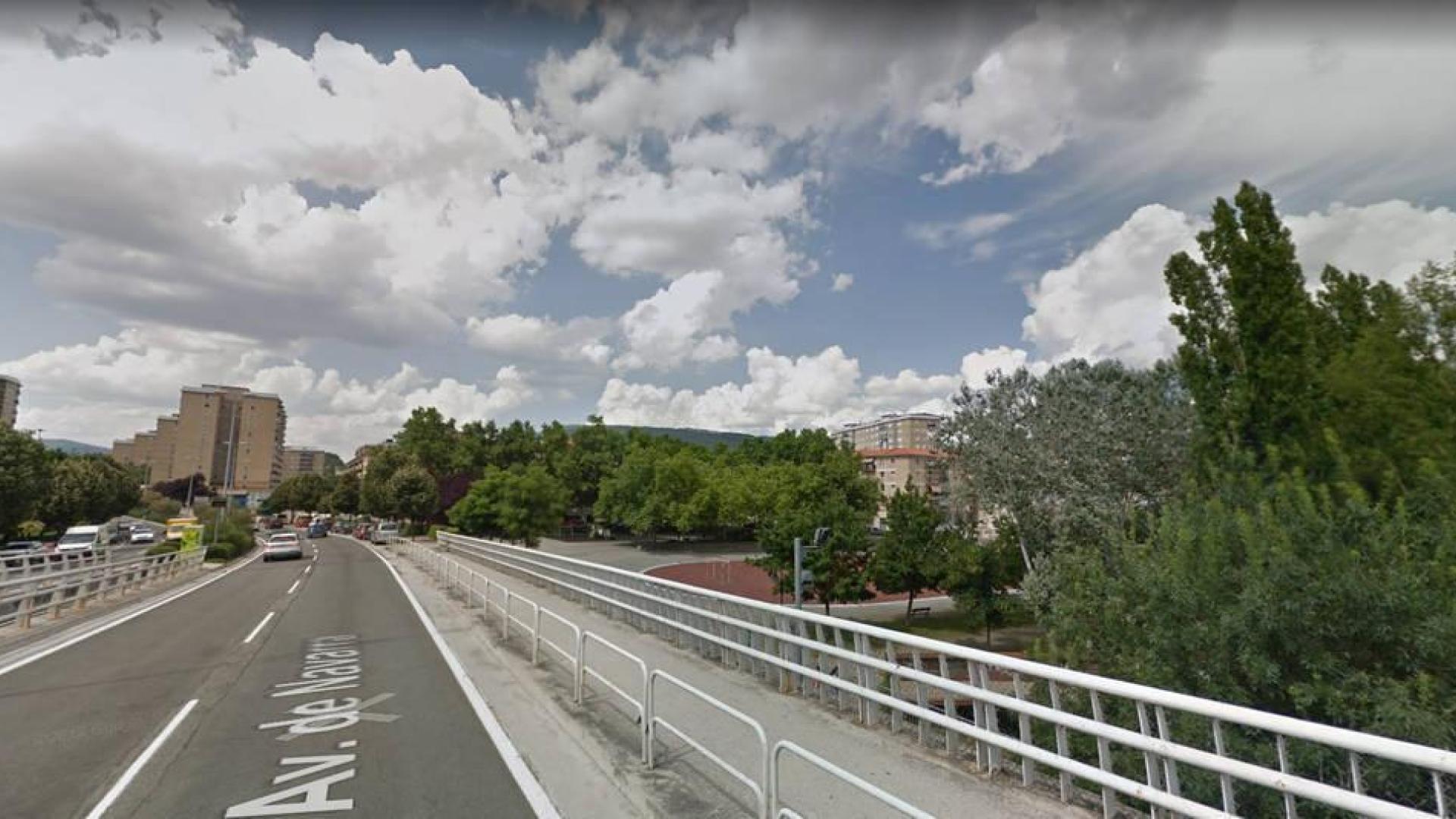Tramo de la Avenida Navarra, comprendido entre la calle Biurdana y la Avenida San Jorge.
