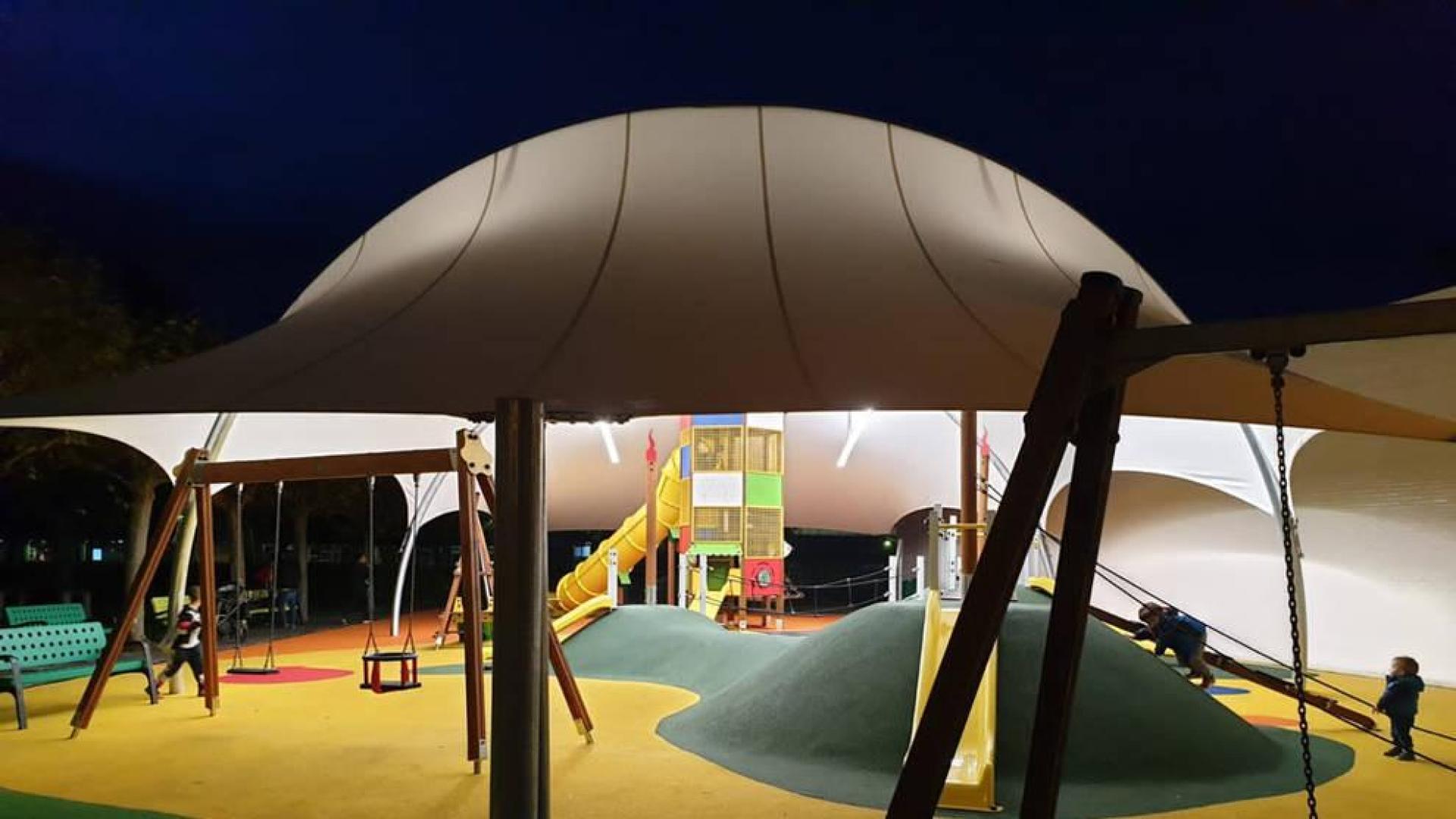 Cadreita cubrirá dos de sus parques infantiles