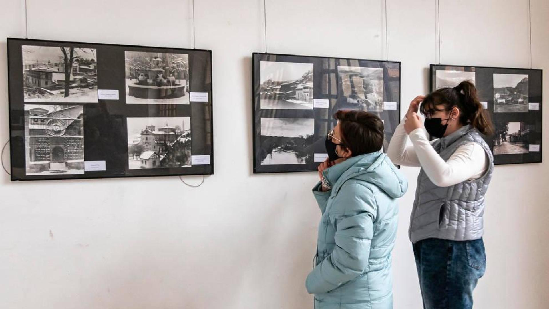 Una muestra de 74 fotografías 'congela' los inviernos de Estella