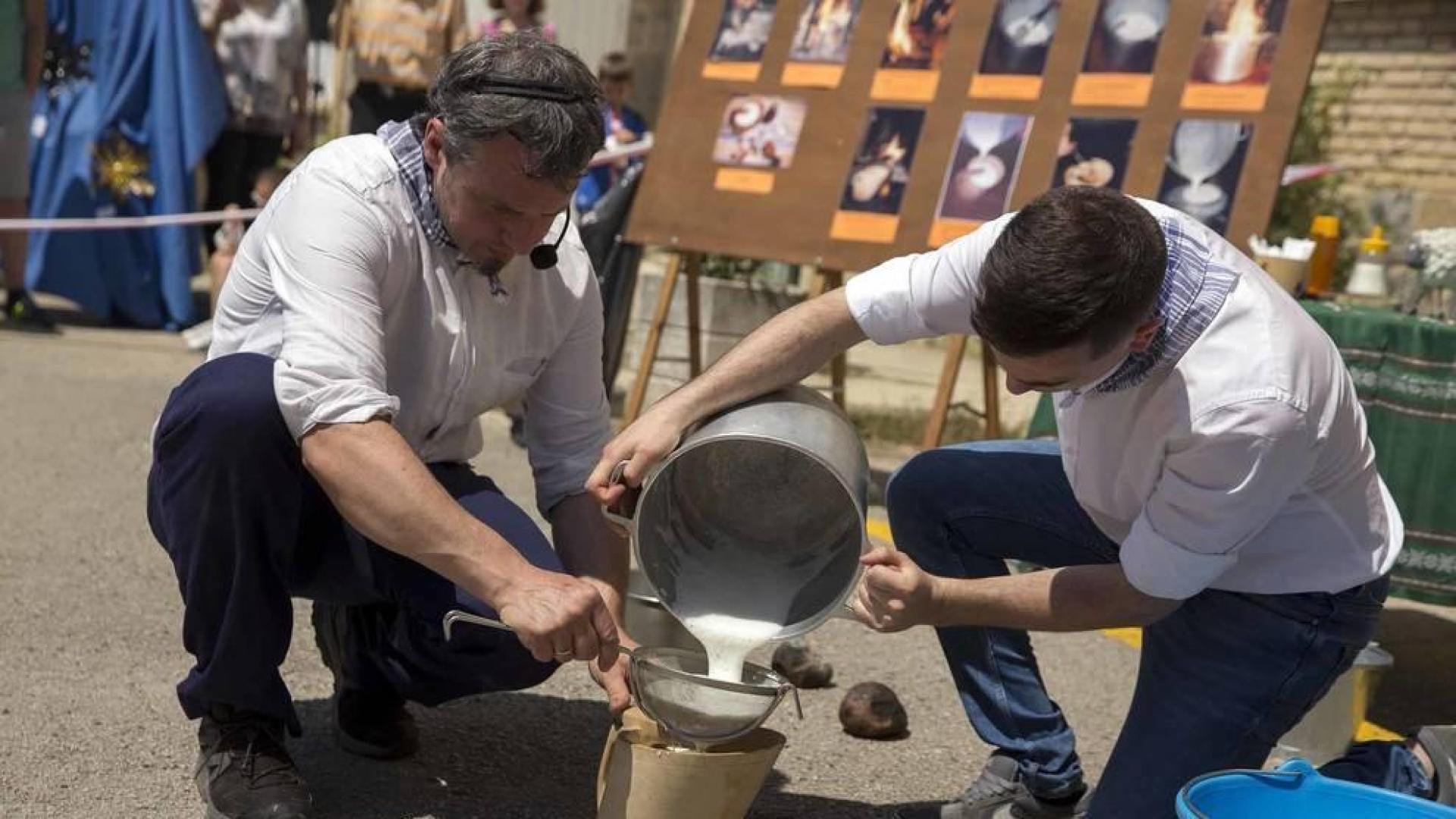 Fotos del día de la cuajada en la Ulzama